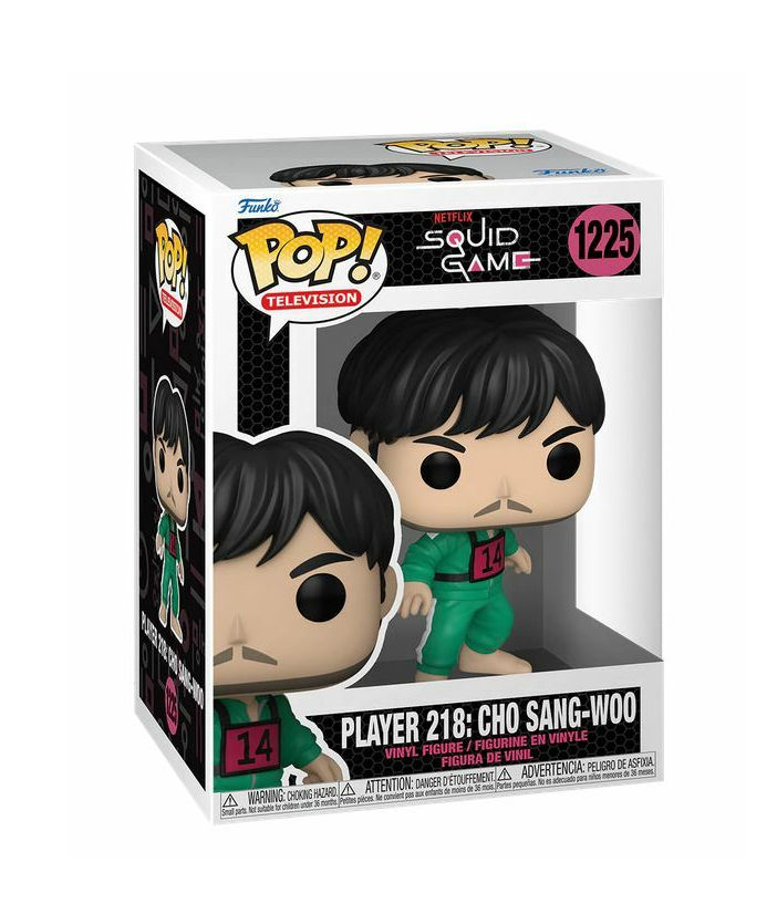 Funko Pop Squid Game Player 218: Cho Sang-Woo 1225
