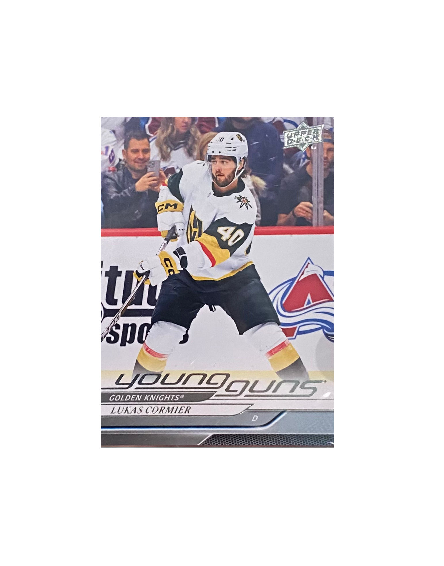 2024-25 Upper Deck Series 1 Young Guns #249 Lukas Cormier Vegas Golden Knights