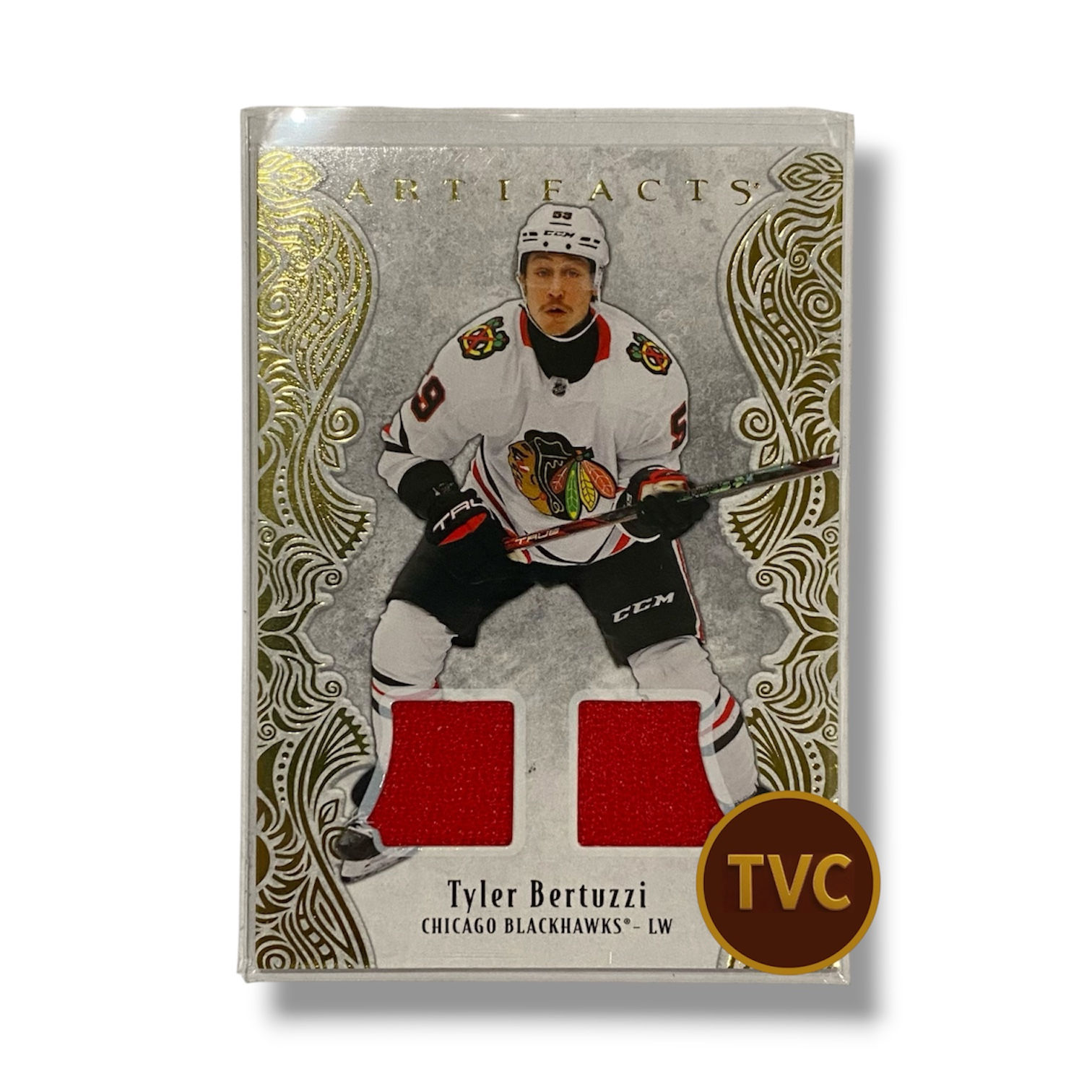 2025-26 Upper Deck Artifacts Gold Jersey #40 Tyler Bertuzzi /299