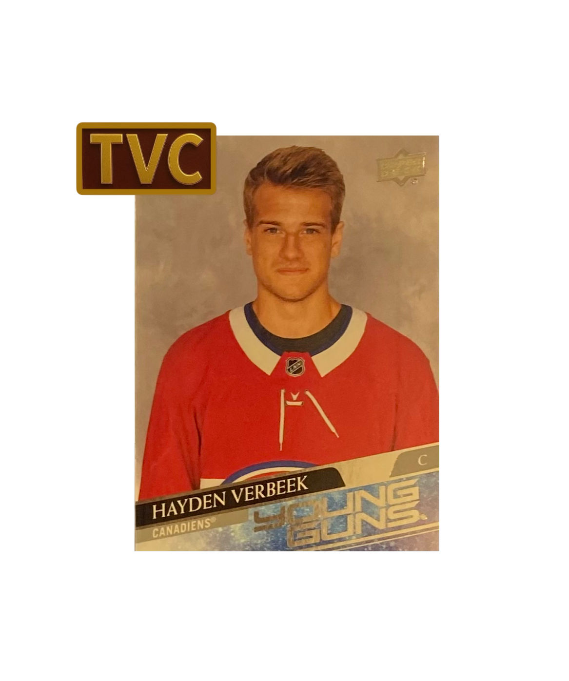 2020-21 Upper Deck Extended Series Young Guns #714 Hayden Verbeek Canadiens