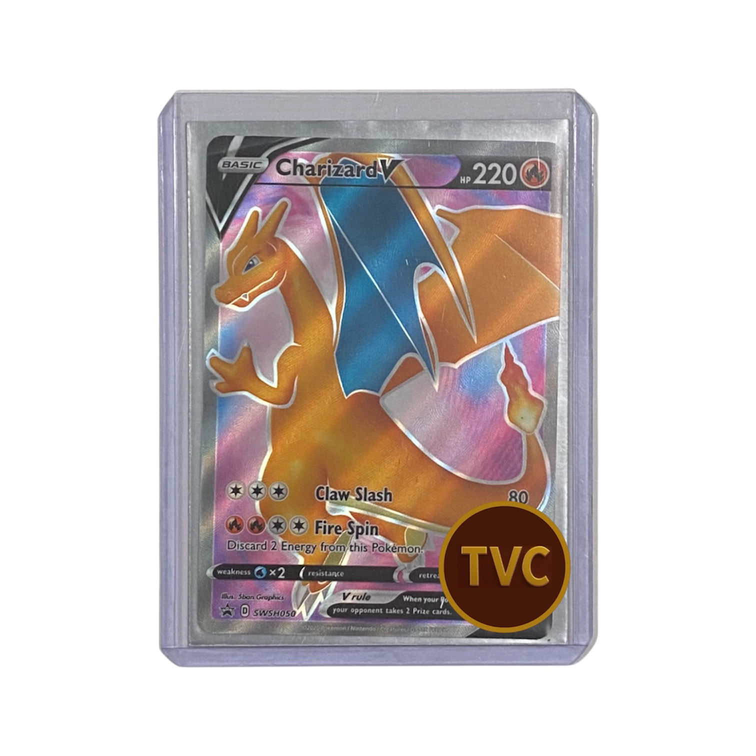 Charizard V SWSH050 - Pokémon Single