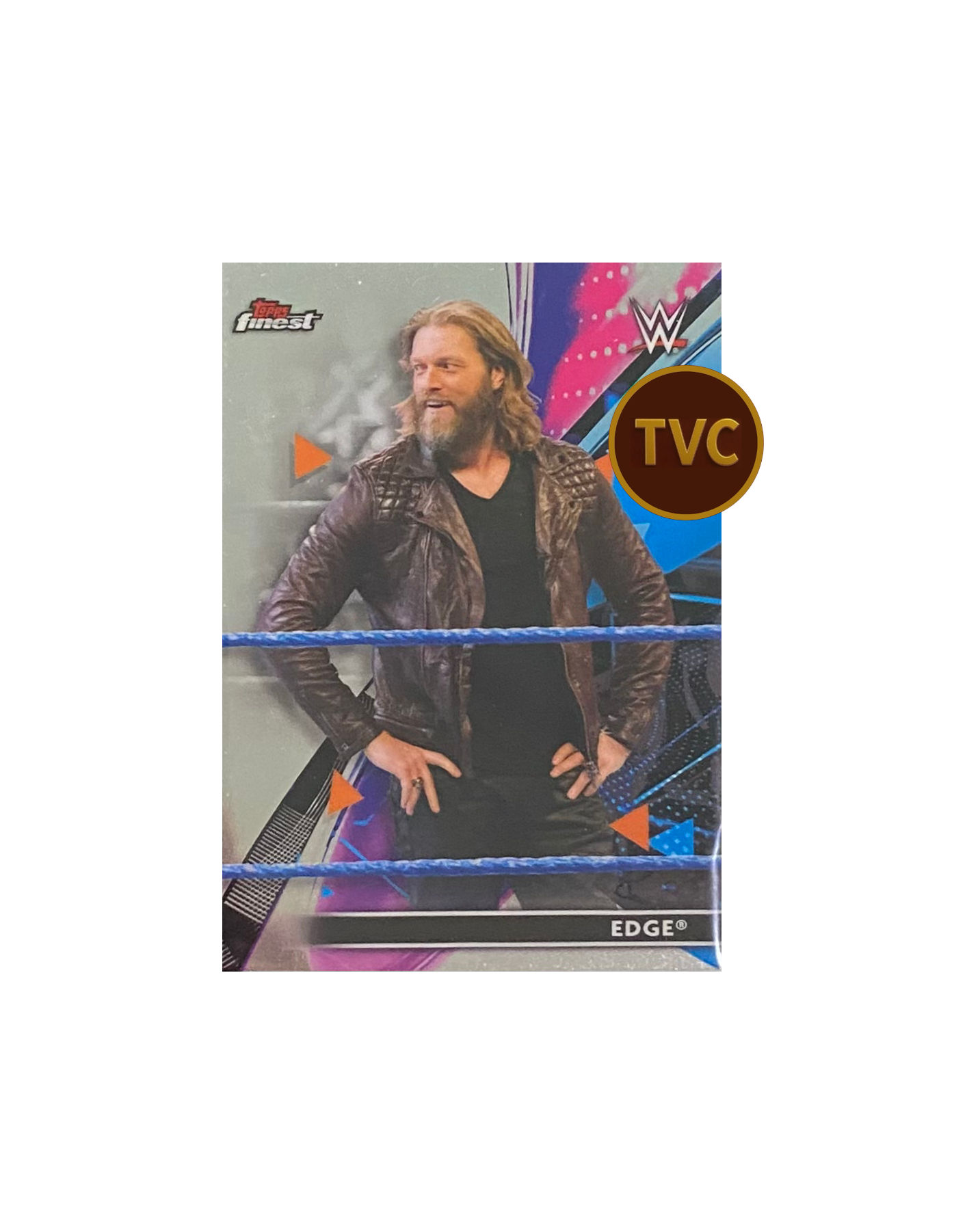 2021 Topps Finest WWE #53 Edge