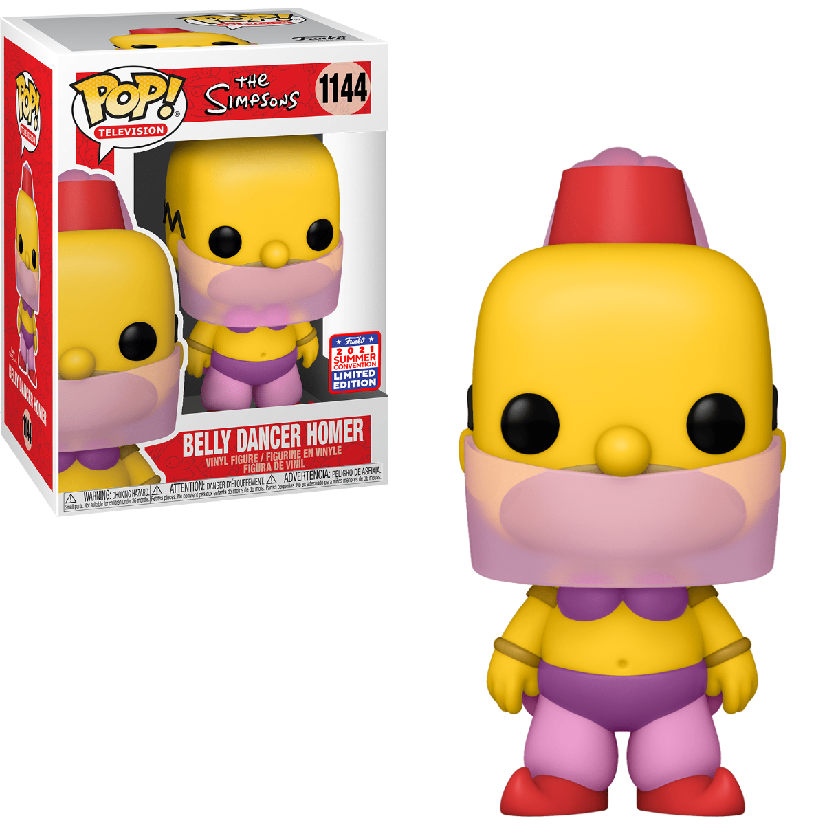Funko Pop The Simpsons Belly Dancer Homer 1144