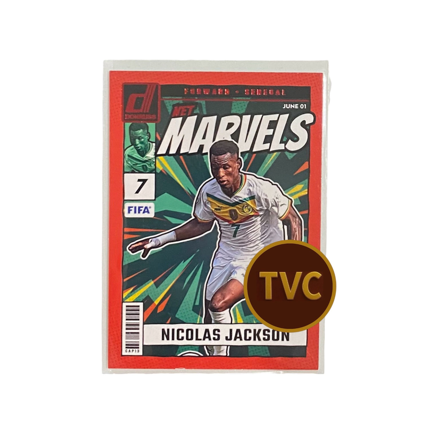2024-25 Panini Donruss FIFA Soccer Net Marvels #7 Nicolas Jackson