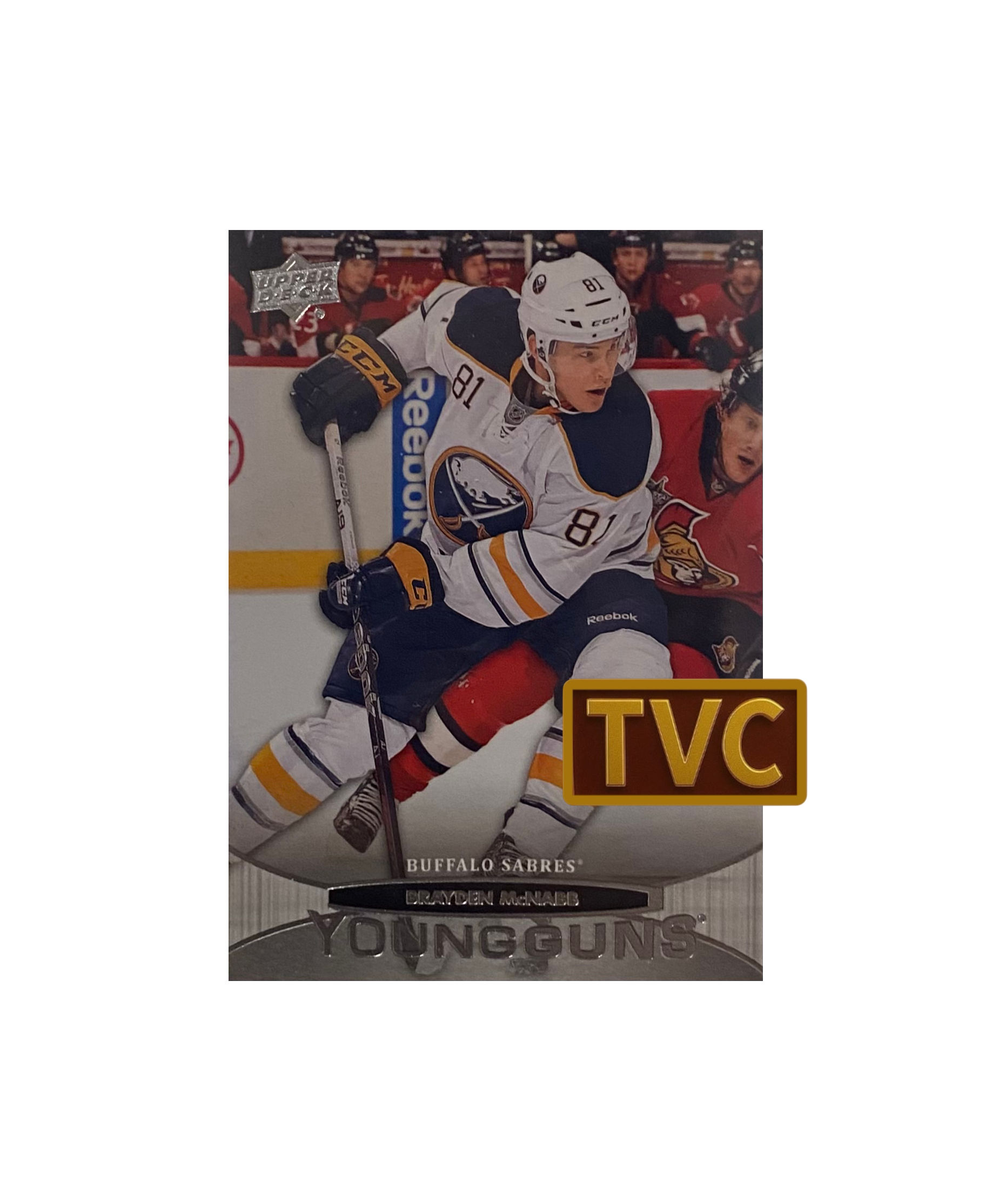 2011-12 Upper Deck Series 2 Young Guns #454 Brayden McNabb Buffalo Sabres