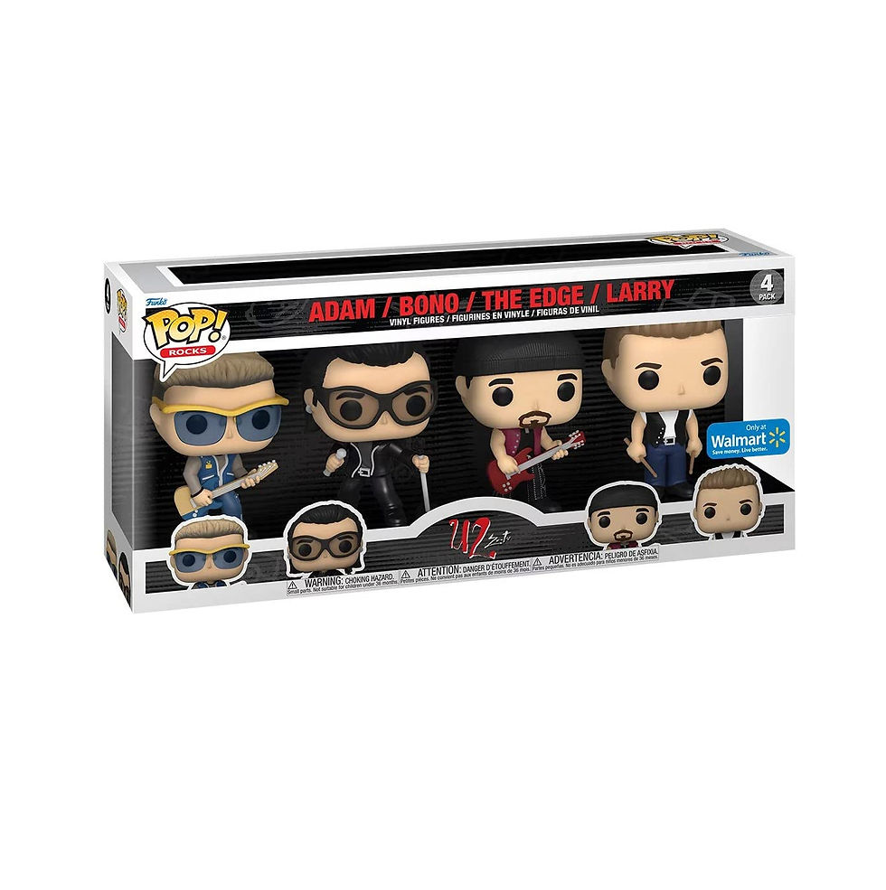 Thumbnail: Funko Pop U2 Adam/Bono/The Edge/Larry (4 Pack)