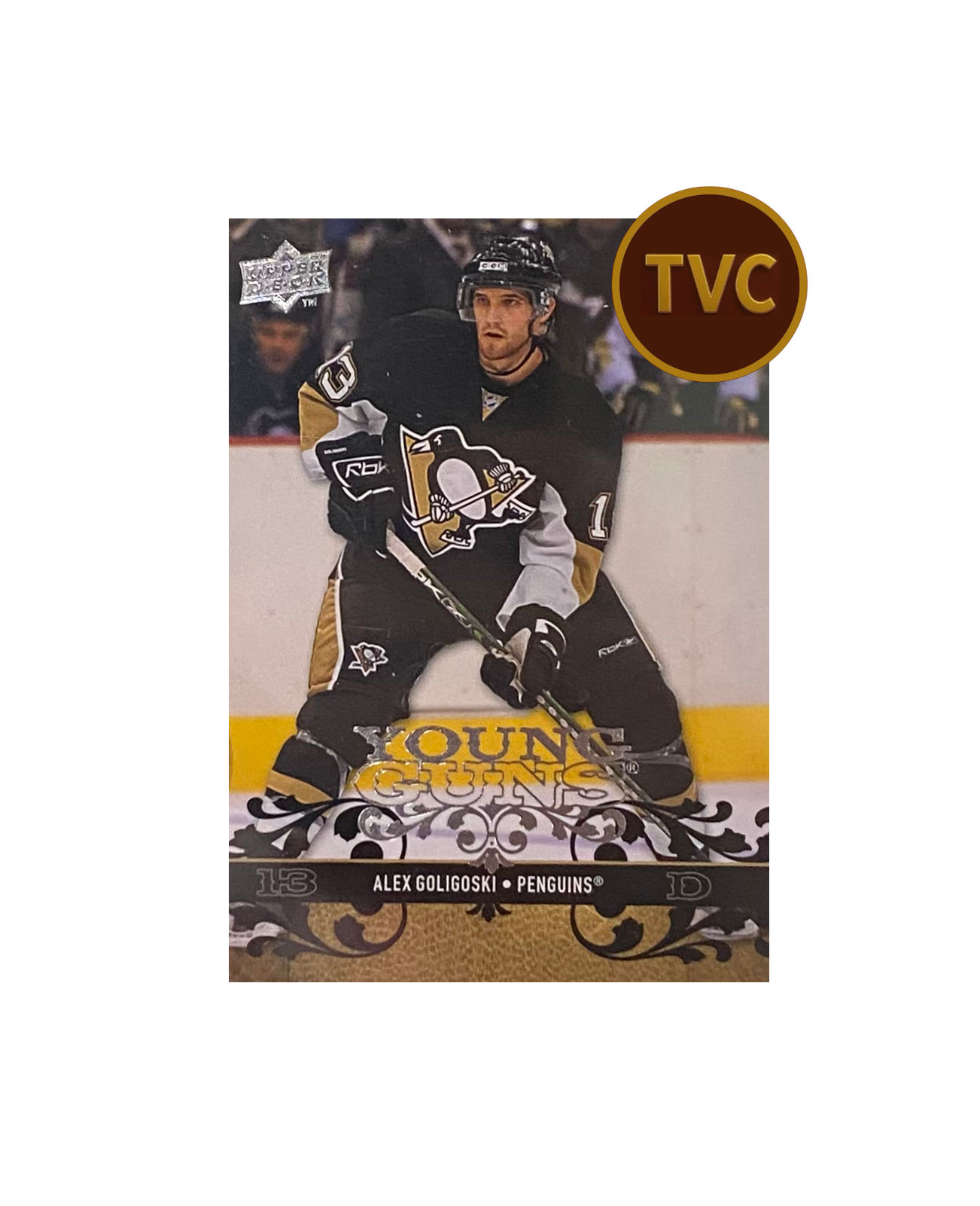 2008-09 Upper Deck Series 1 Young Guns #238 Alex Goligoski Pittsburgh Penguins