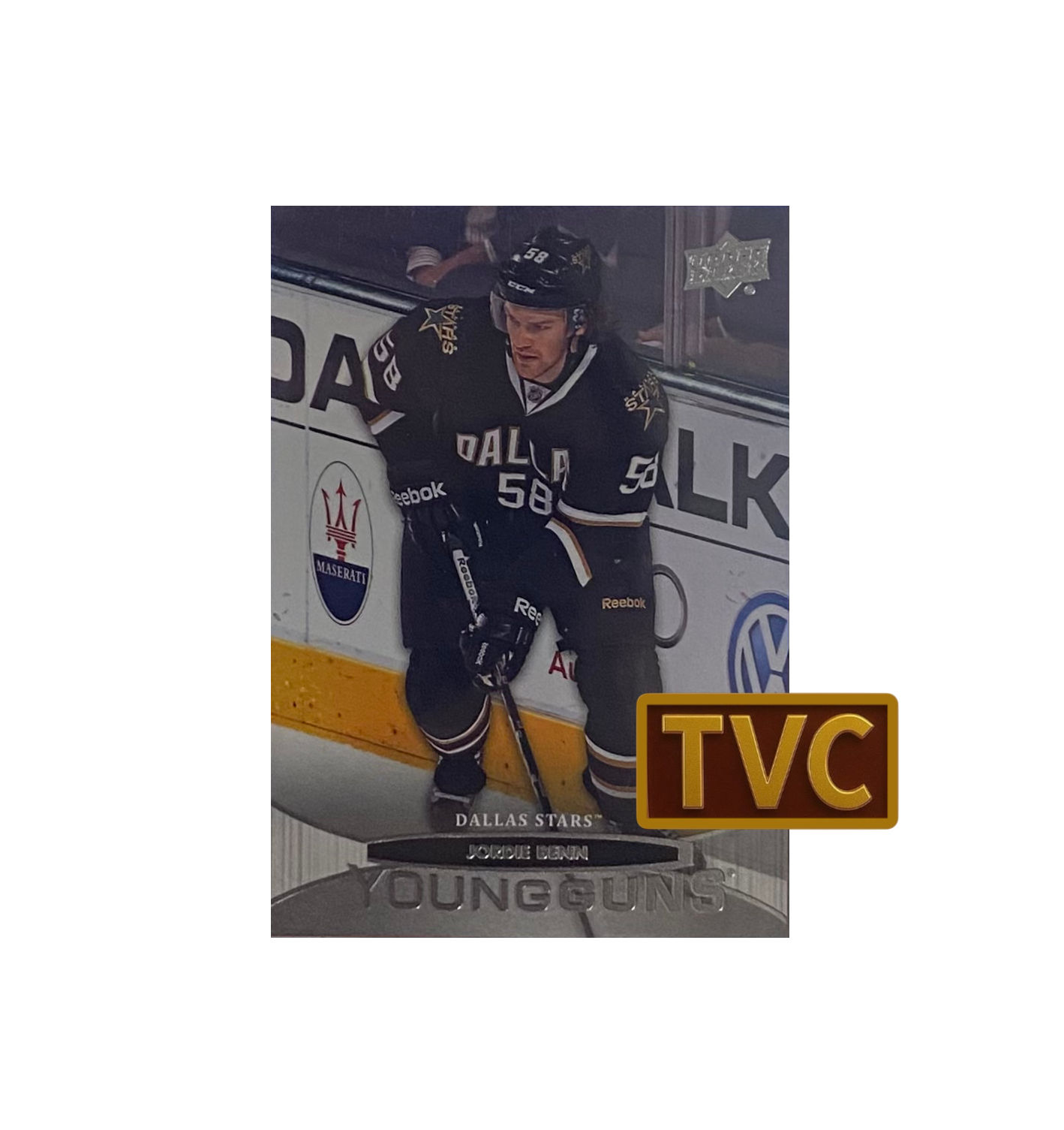 2011-12 Upper Deck Series 2 Young Guns #466 Jordie Benn Dallas Stars