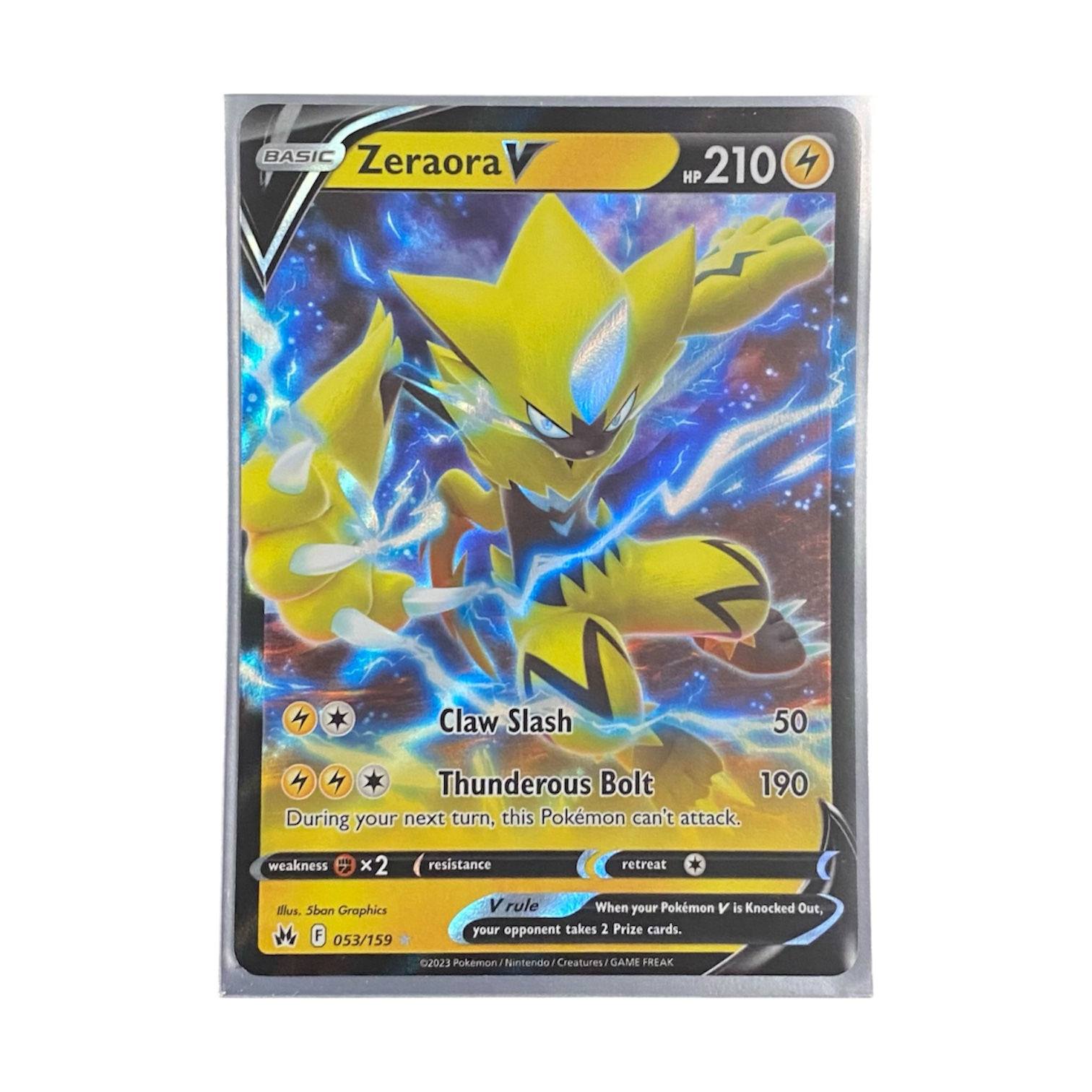 Zeraora V 053/159 - Pokémon Single