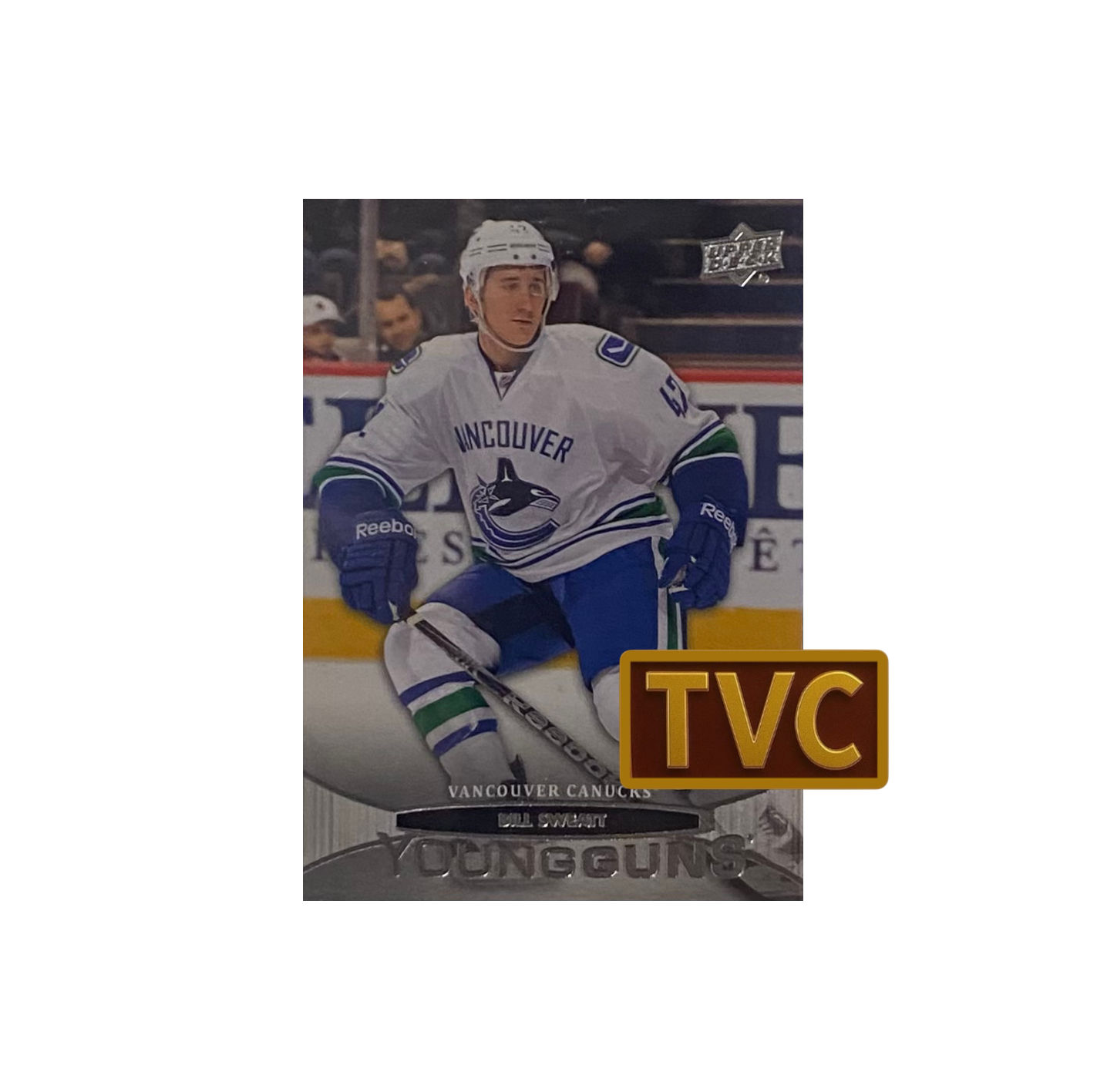 2011-12 Upper Deck Series 2 Young Guns #496 Bill Sweatt Vancouver Canucks