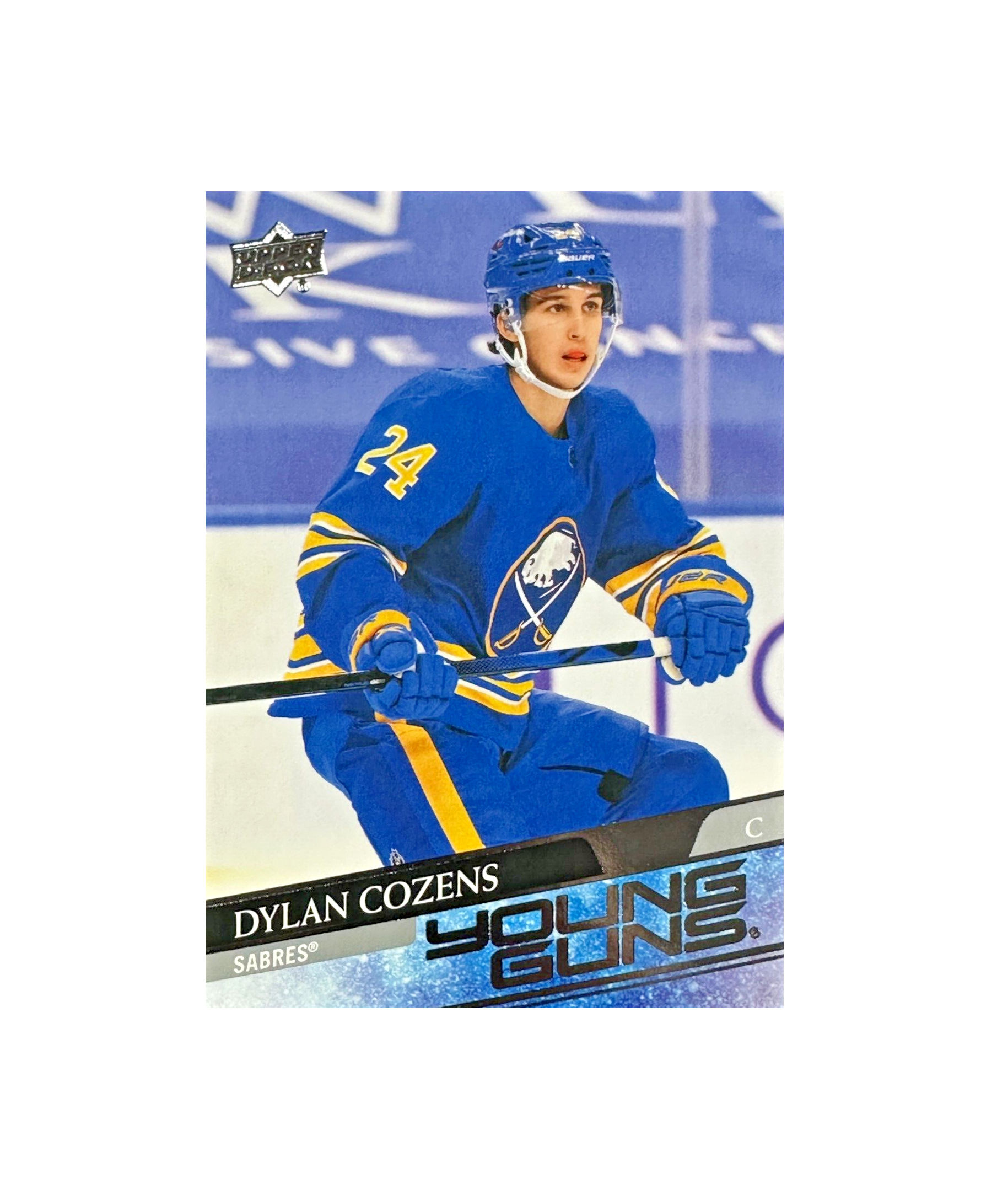 2020-21 Upper Deck Series 2 Young Guns #495 Dylan Cozens Buffalo Sabres