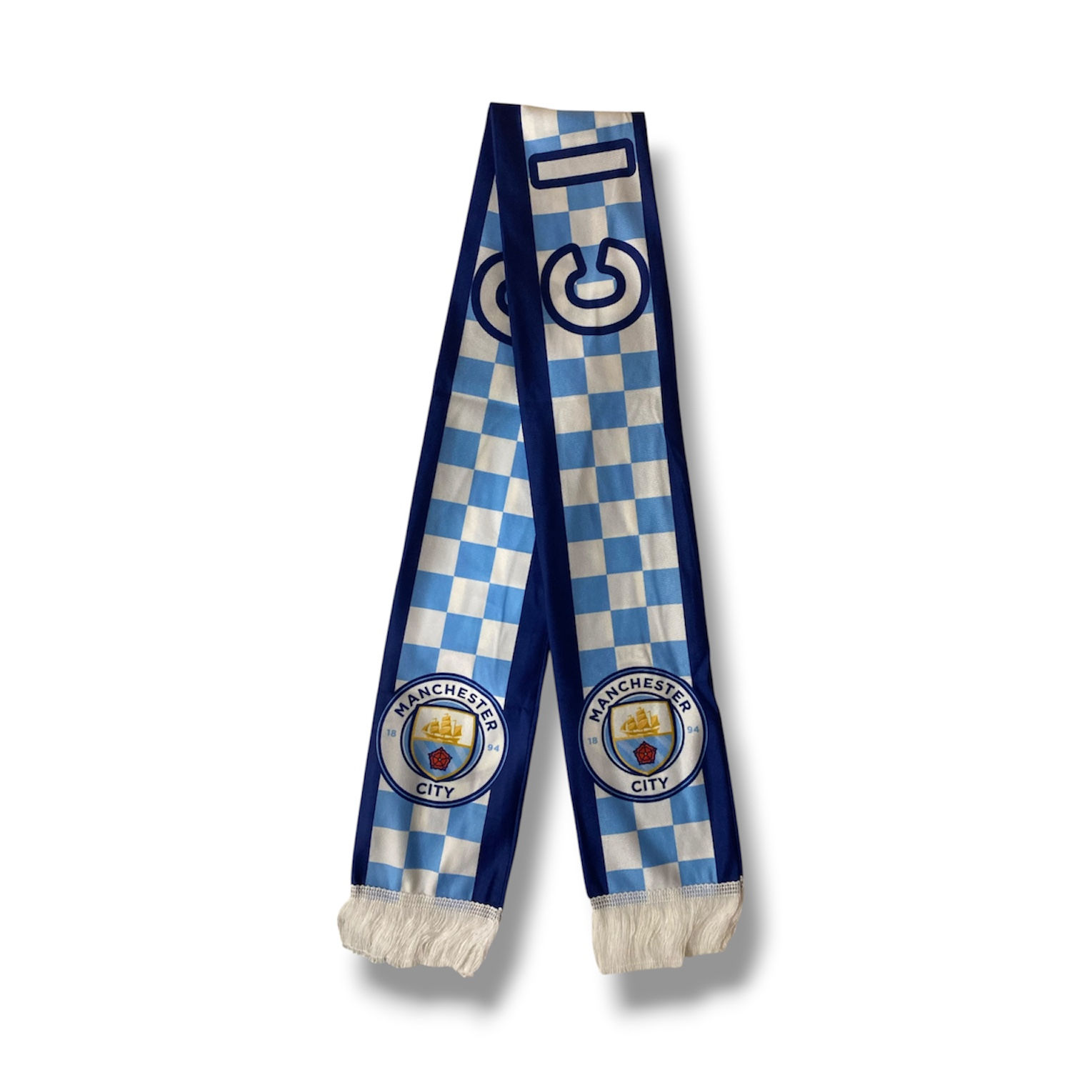 Soccer Scarf - Manchester City (Spandex/Double Sided)