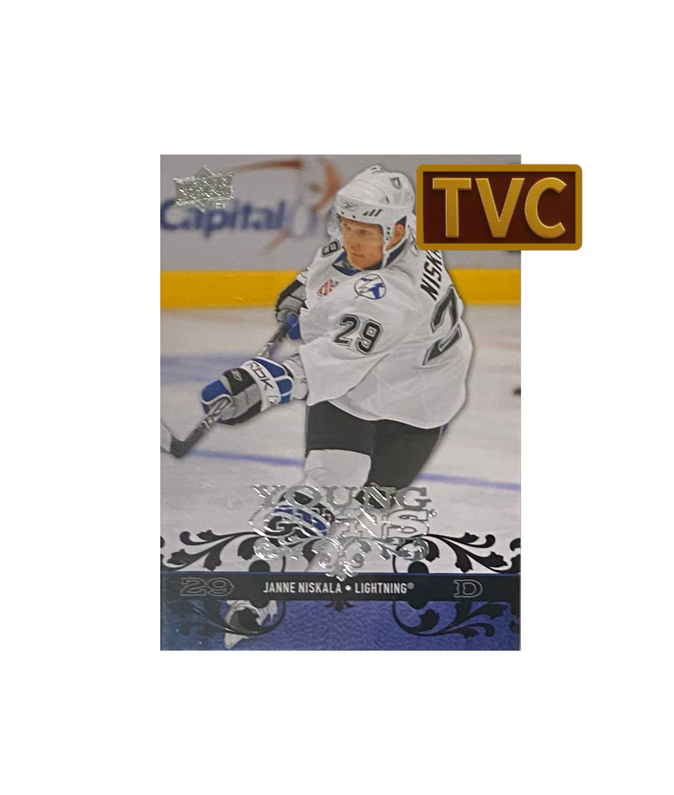 2008-09 Upper Deck Series 1 Young Guns #244 Janne Niskala Tampa Bay Lightning