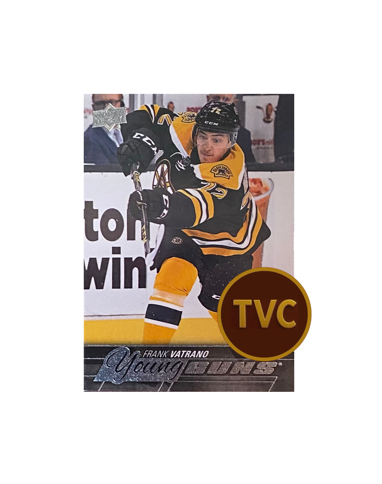 2015-16 Upper Deck Series 2 Young Guns #455 Frank Vatrano Boston Bruins