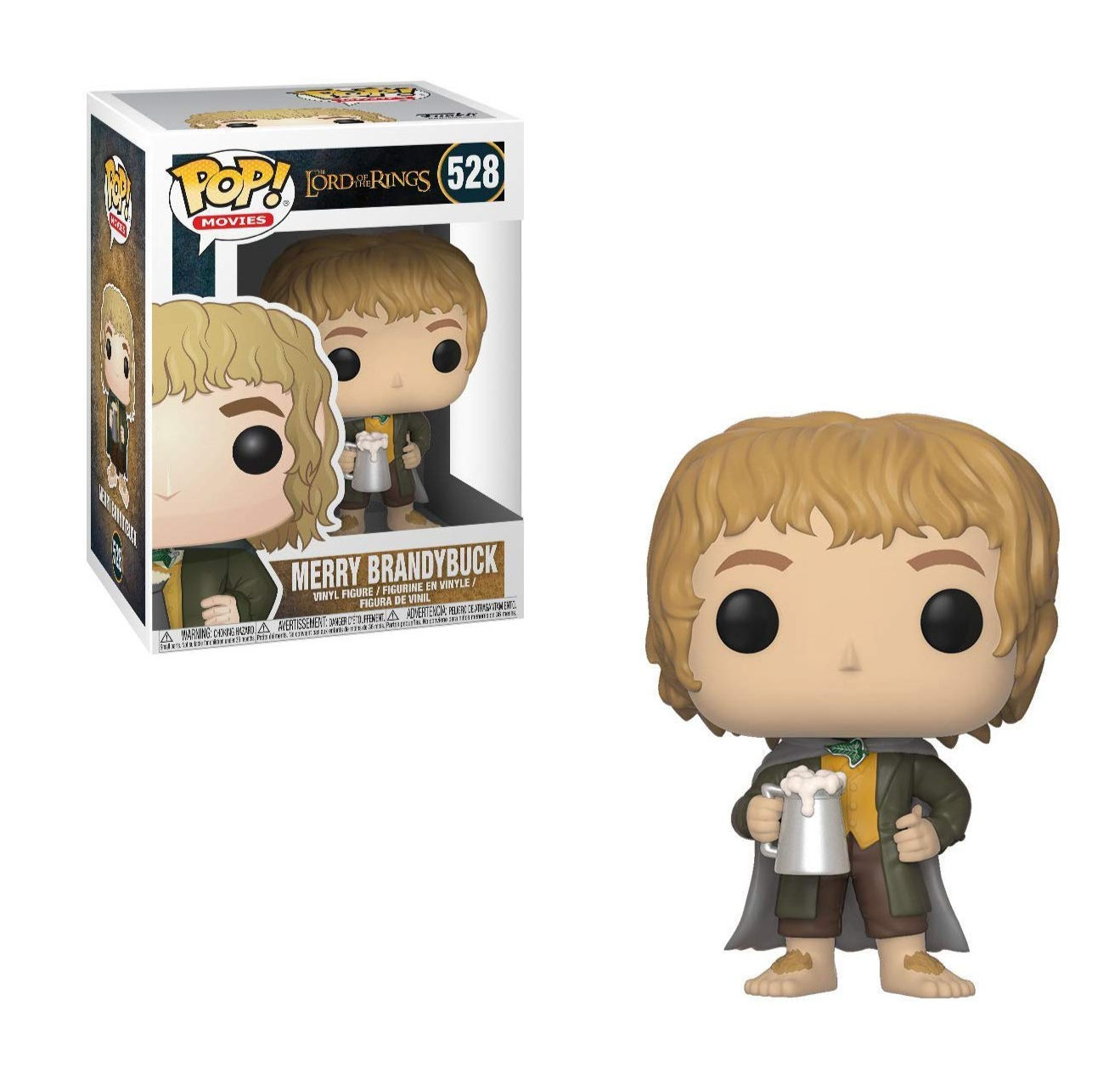 Funko Pop The Lord of the Rings Merry Brandybuck 528