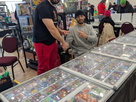 What a Day at the Leaside Card Show!