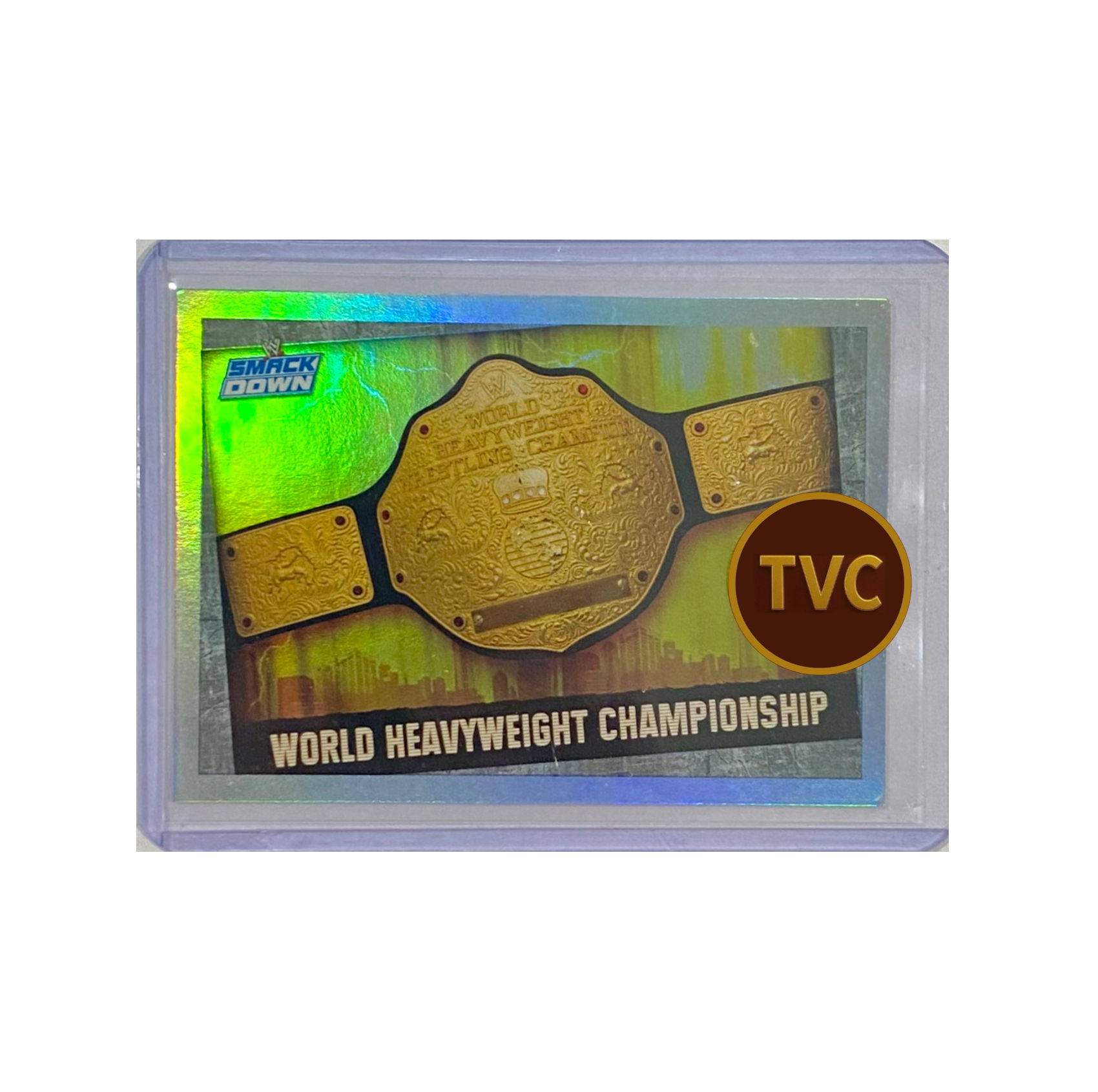 2019 Topps WWE #SC-WHC World Heavyweight Championship Smackdown