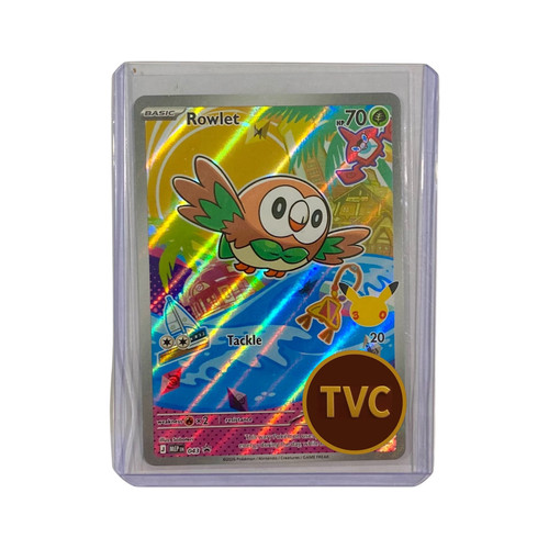 basic rowlet pokemon card value A I painted! [OC] : r/pokemon So Images are just to give you an idea of the product Two eras. One starter., Rowlet