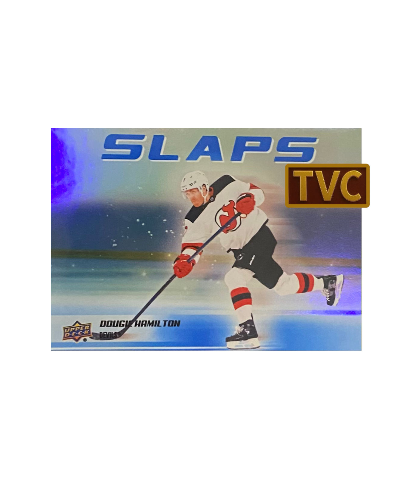 2025-26 Upper Deck Series 2 Slaps #SL-4 Dougie Hamilton New Jersey Devils