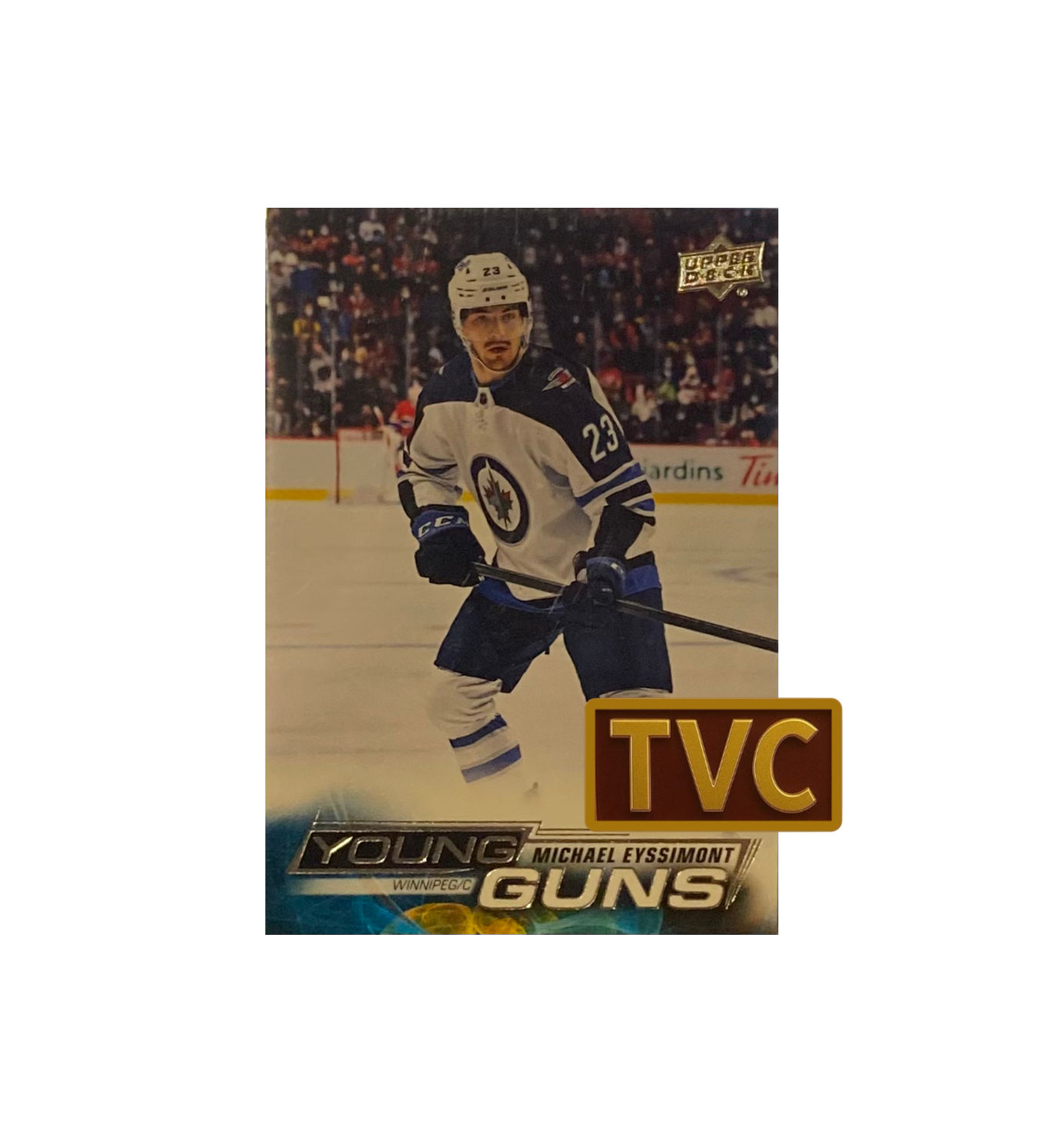 2022-23 Upper Deck Series 2 Young Guns #457 Michael Eyssimont Winnipeg Jets