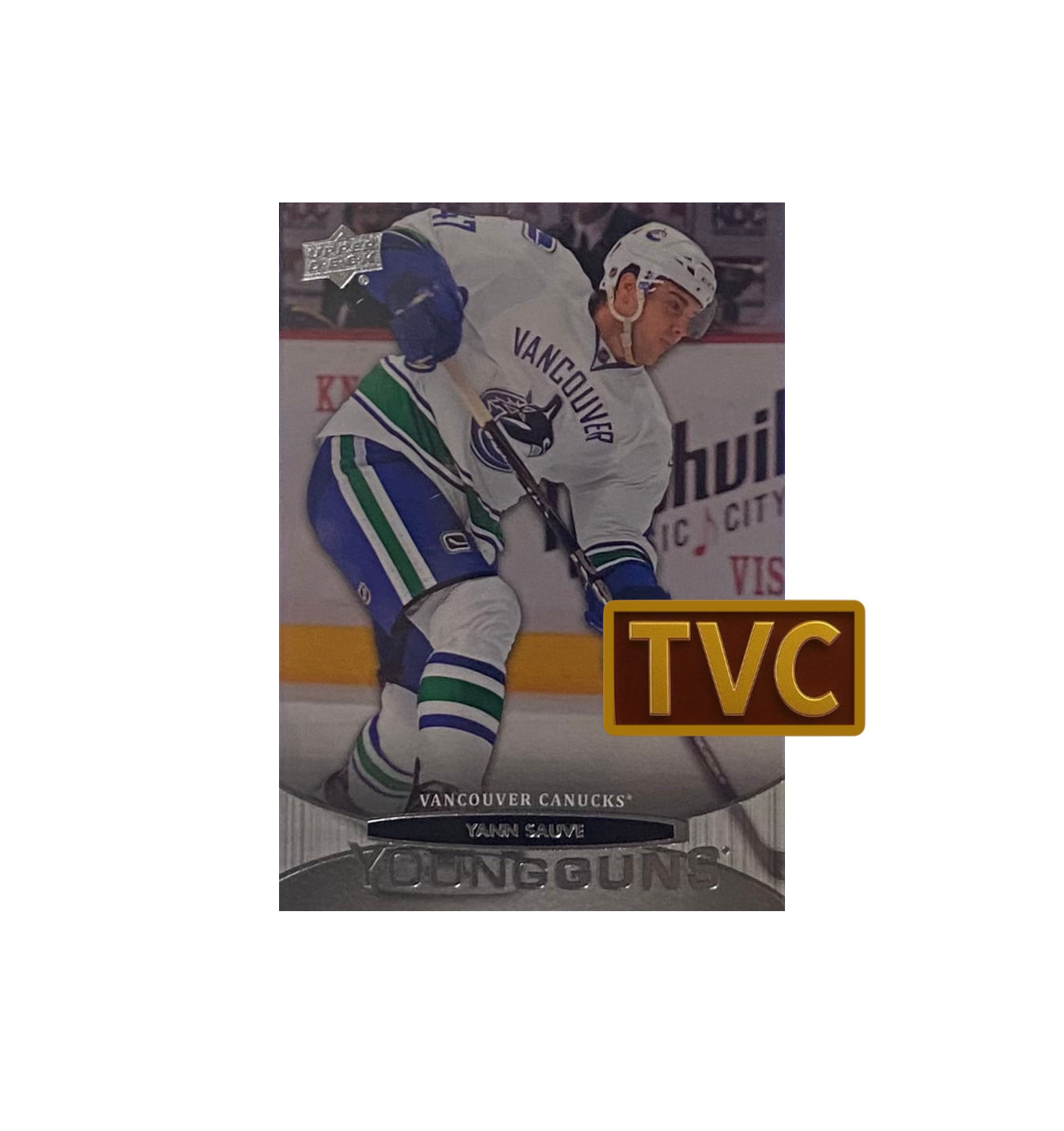 2011-12 Upper Deck Series 1 Young Guns #246 Yann Sauve Vancouver Canucks