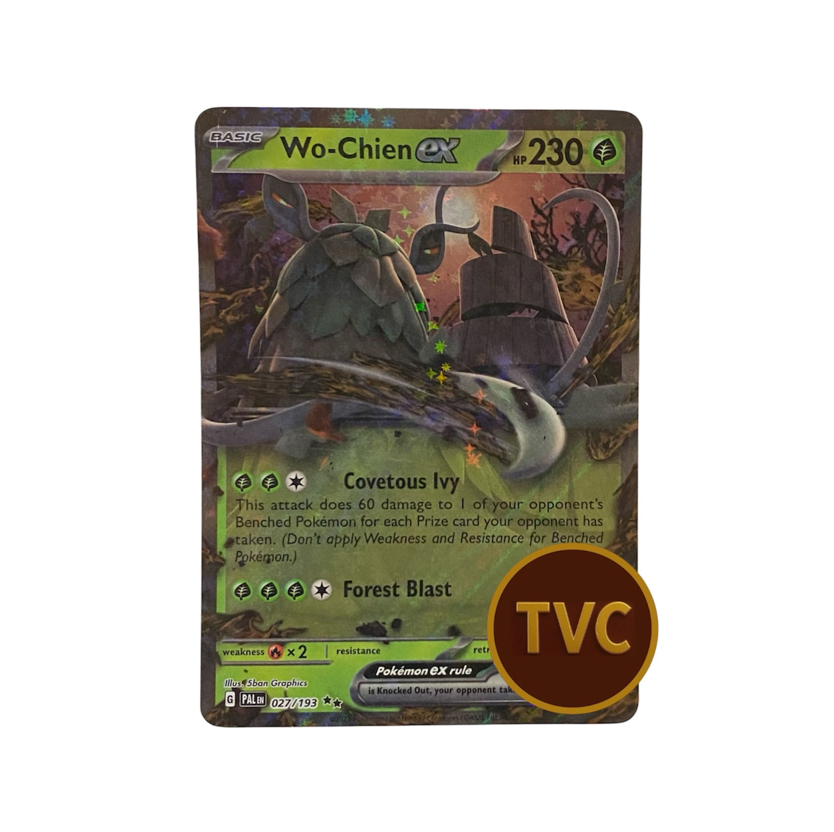 Wo-Chien EX #27 - Pokémon Single
