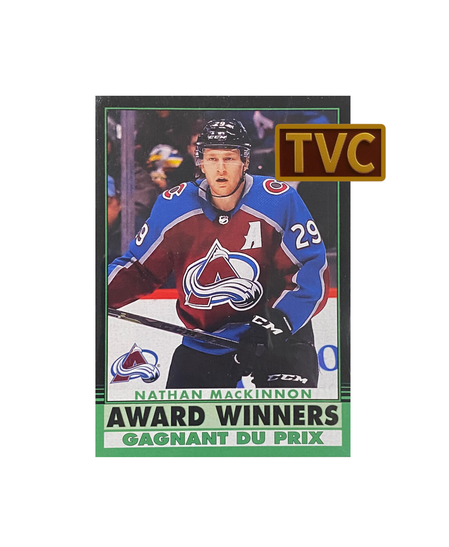 2020-21 O-Pee-Chee Award Winners #607 Nathan MacKinnon Colorado Avalanche 12/100