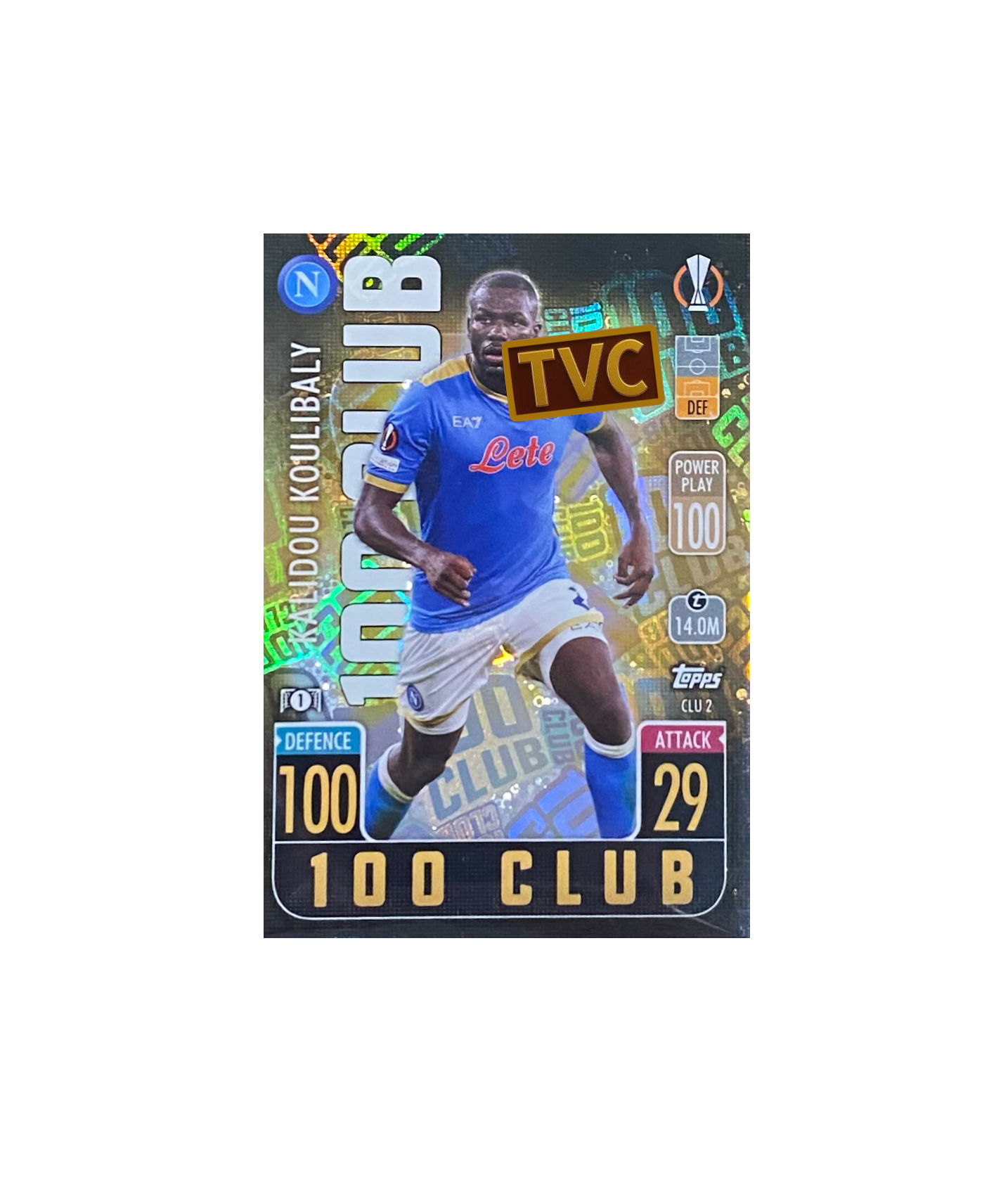 2021/22 Topps Match Attax 100 Club #CLU2 Kalidou Koulibaly