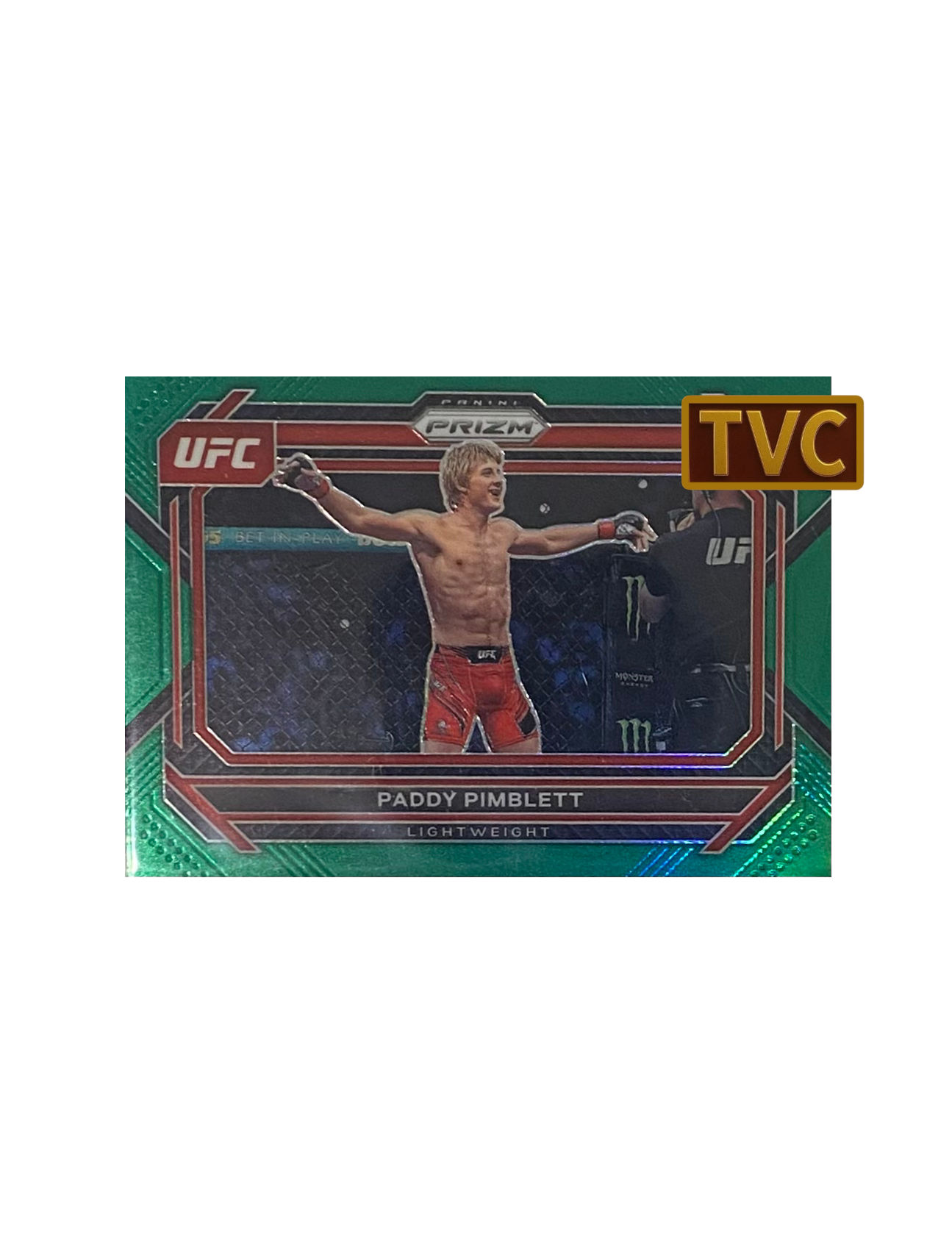 2023 Panini Prizm UFC #87 Paddy Pimblett (Green Prizm)