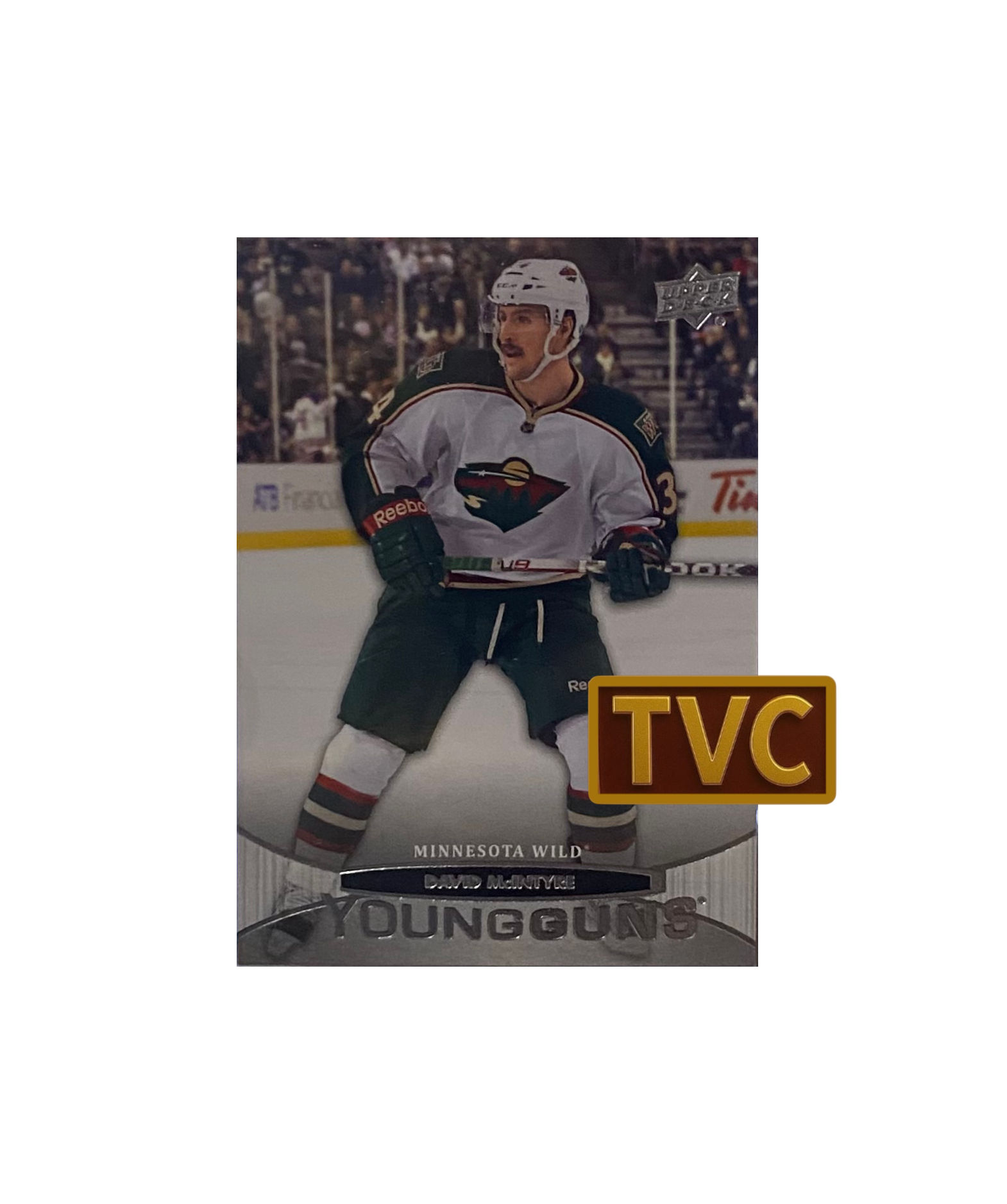2011-12 Upper Deck Series 2 Young Guns #473 David McIntyre Minnesota Wild