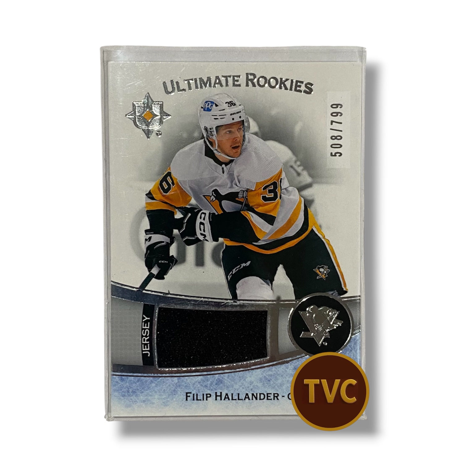 2022-23 UD Ultimate Collection Rookies Jersey #141 Filip Hallander /799