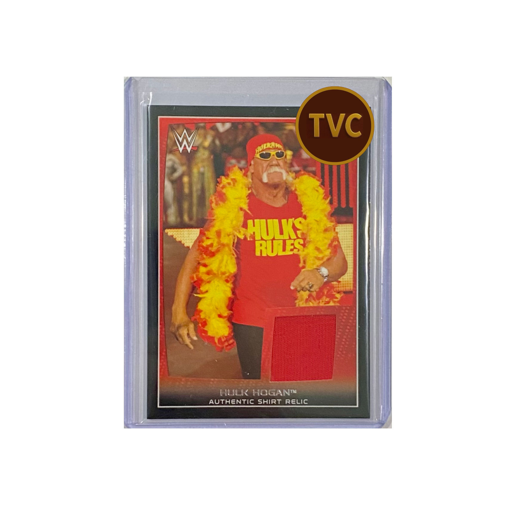 2015 Topps WWE #SR-HH Hulk Hogan Authentic Shirt Relic