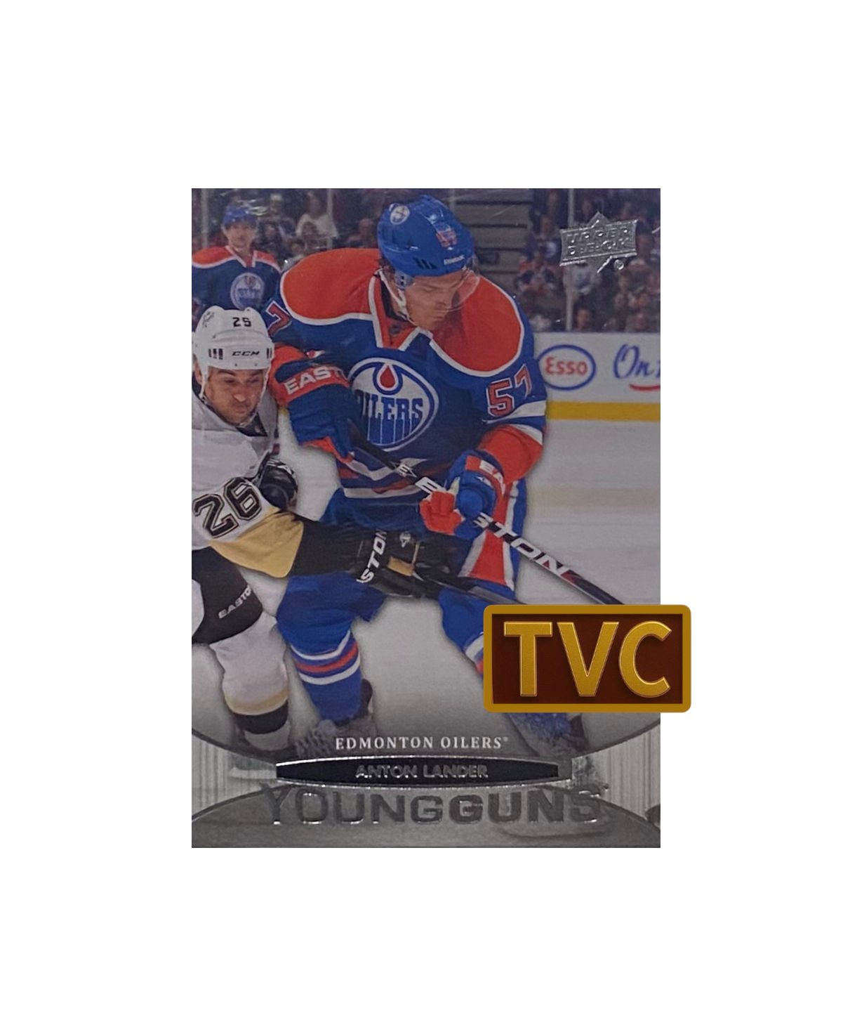 2011-12 Upper Deck Series 1 Young Guns #215 Anton Lander Edmonton Oilers