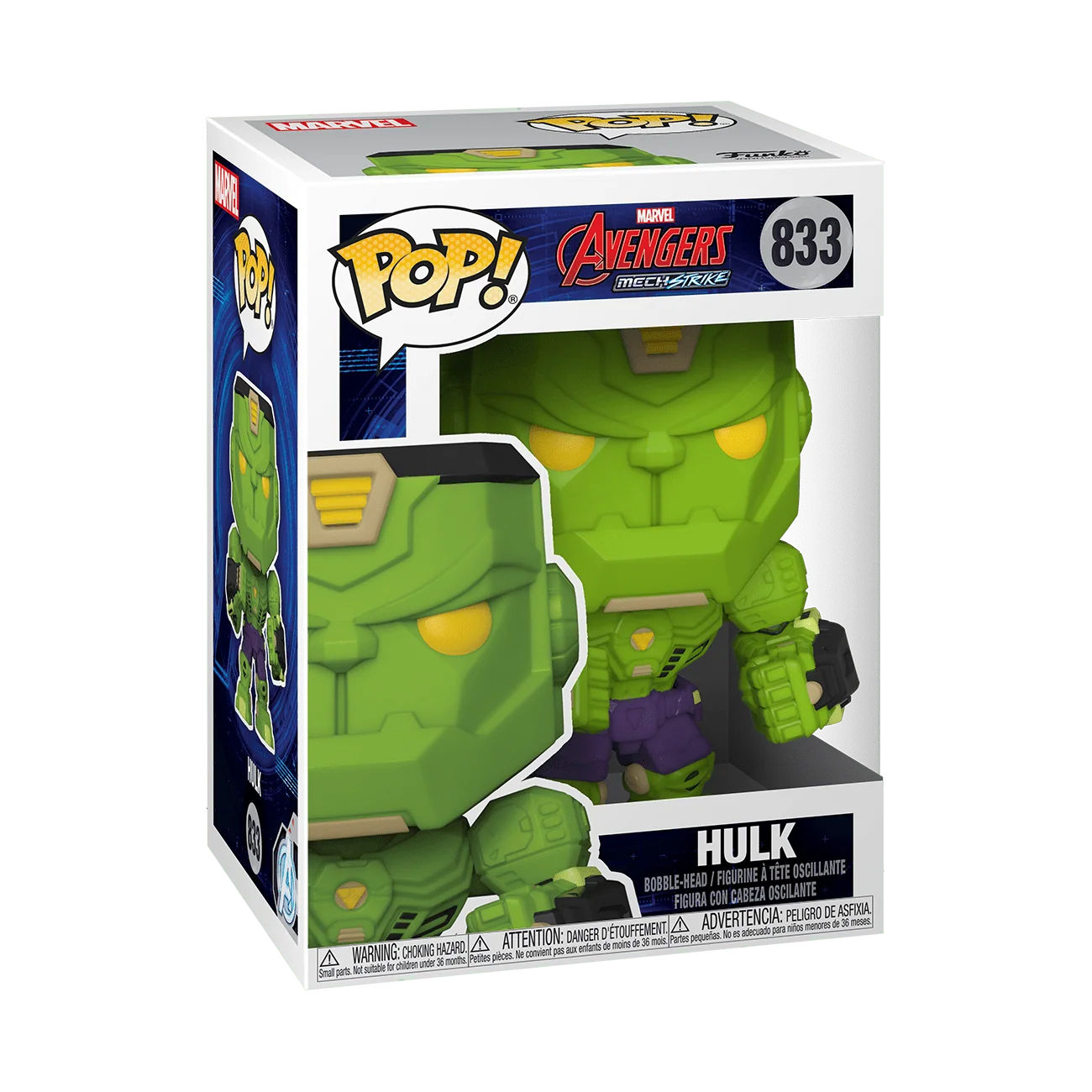 Funko Pop Marvel Avengers Mech Strike Hulk 833