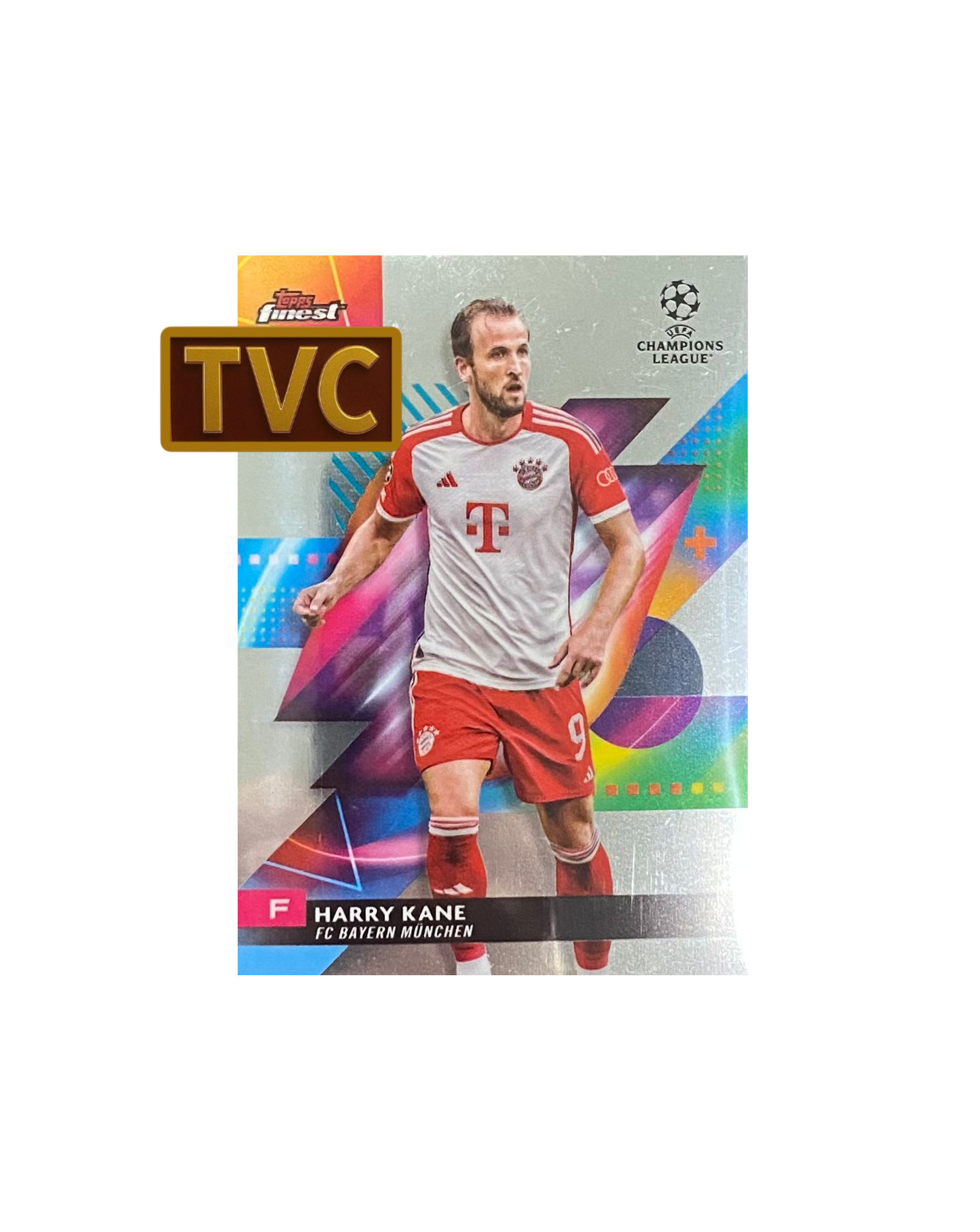 2023-24 Topps Finest UEFA Club Competitions #147 Harry Kane FC Bayern München