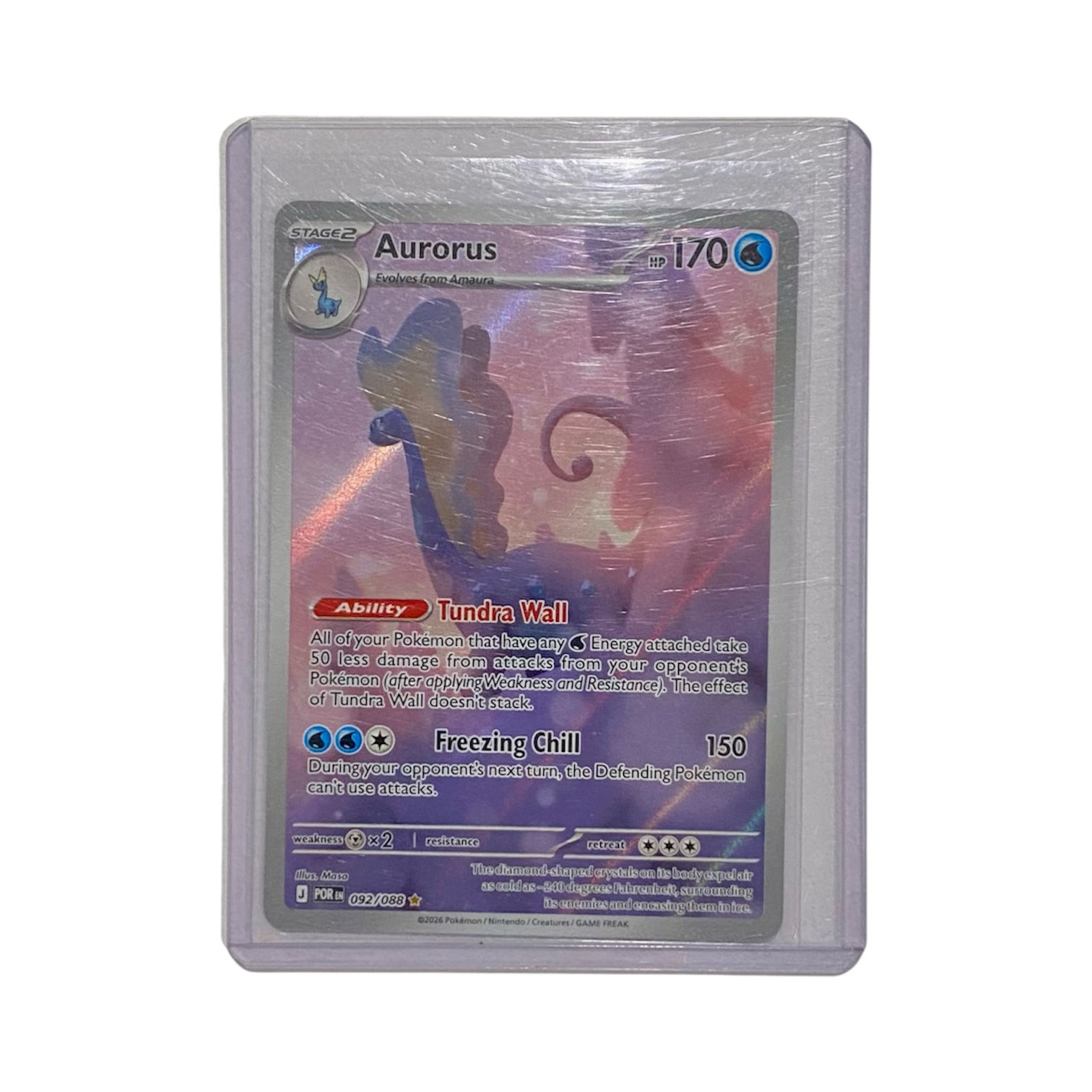 Dedenne 093/088 Pokémon card in sleeve
