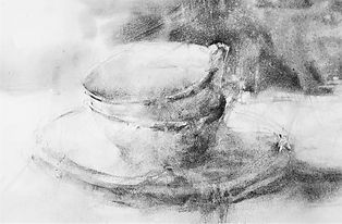 Une tasse dessinée par Janine Gallizia