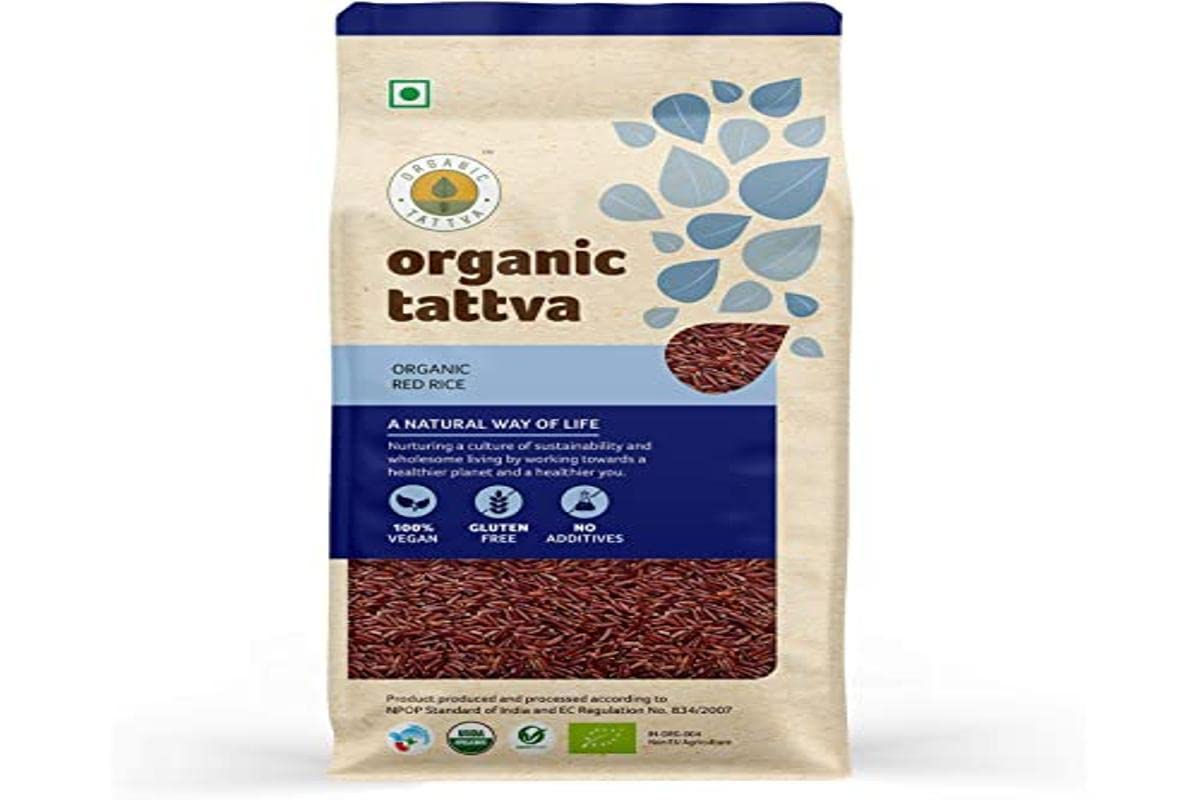 Organic Tattva Red Rice, 1kg