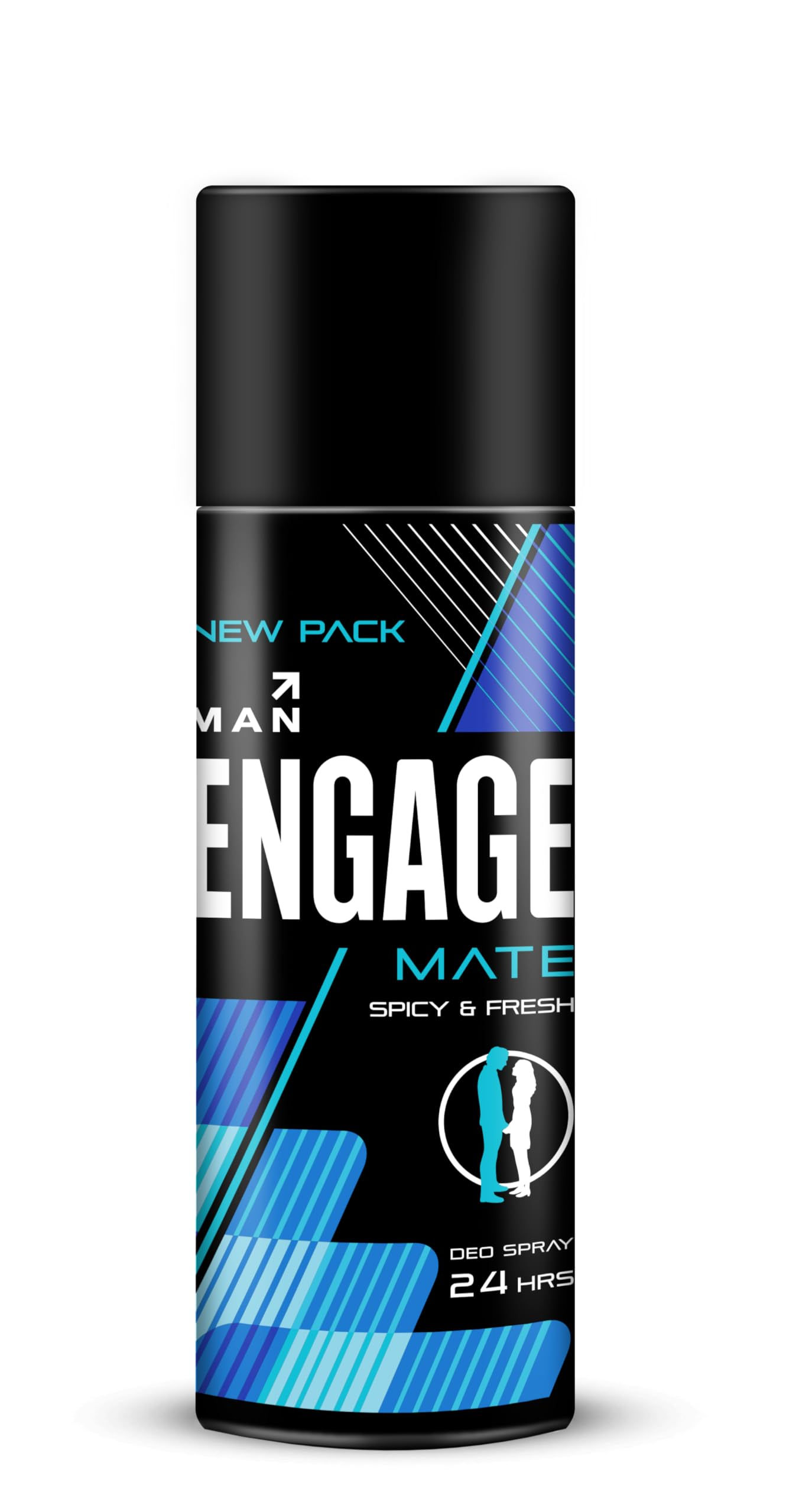 Engage Mate Deodorant For Men, Citrus and Fresh, Skin Friendly, 150 ml