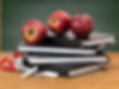 apples on stack of books
