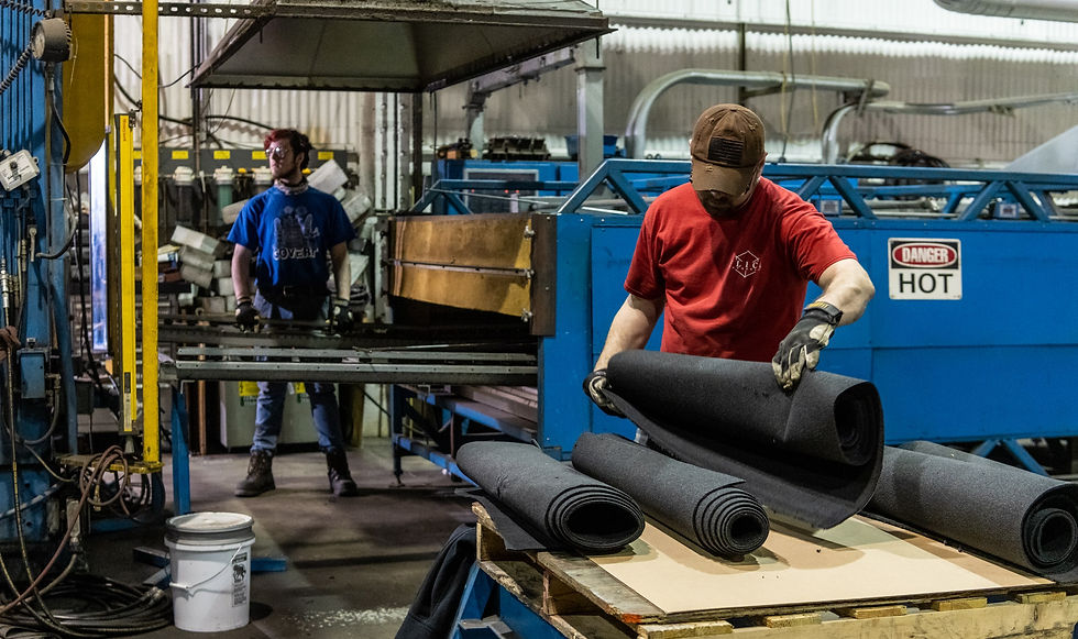Covert Manufacturing workers on the factory floor
