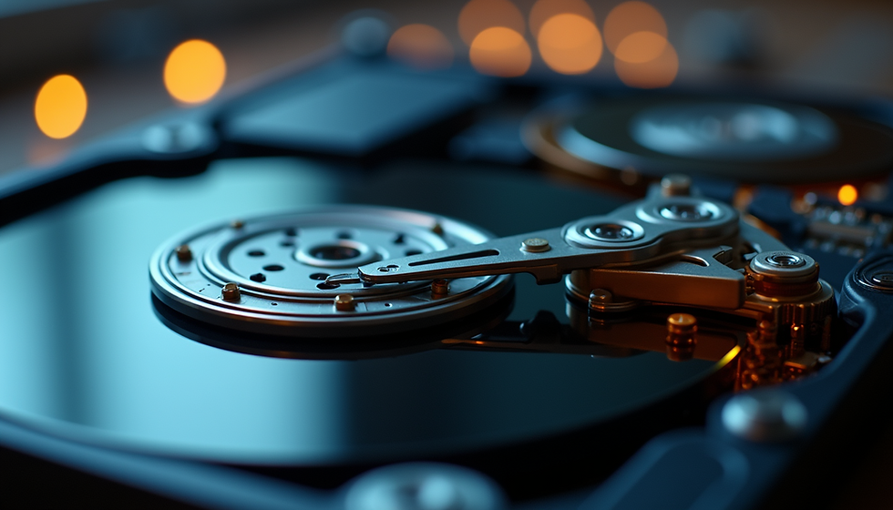 hard drive hardware detail