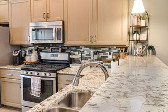 Remodeled kitchen in Powell, Ohio by JSB Home Solutions (Modern Mosaic Makeover, photo 2)