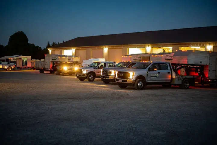Eco Seal Fleet trucks