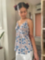 Thumbnail: Blue Cami top side