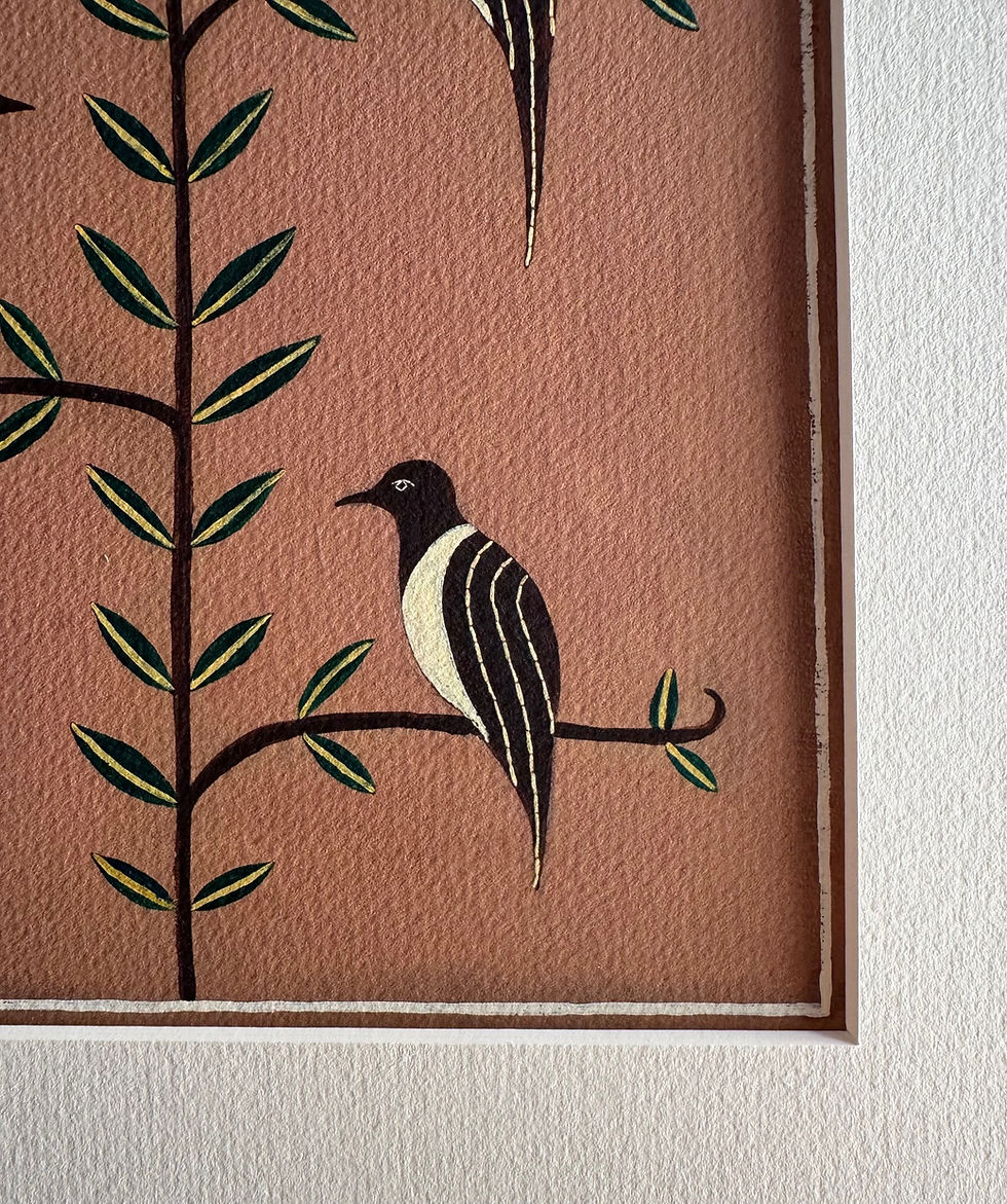 Thumbnail: Four in a Tree, giclée print- 30cm x 40cm