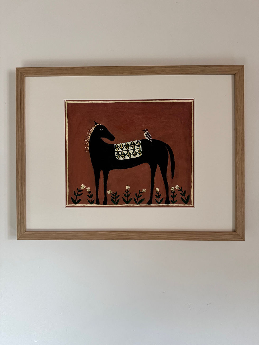 Thumbnail: Foal and Friend, giclée print
