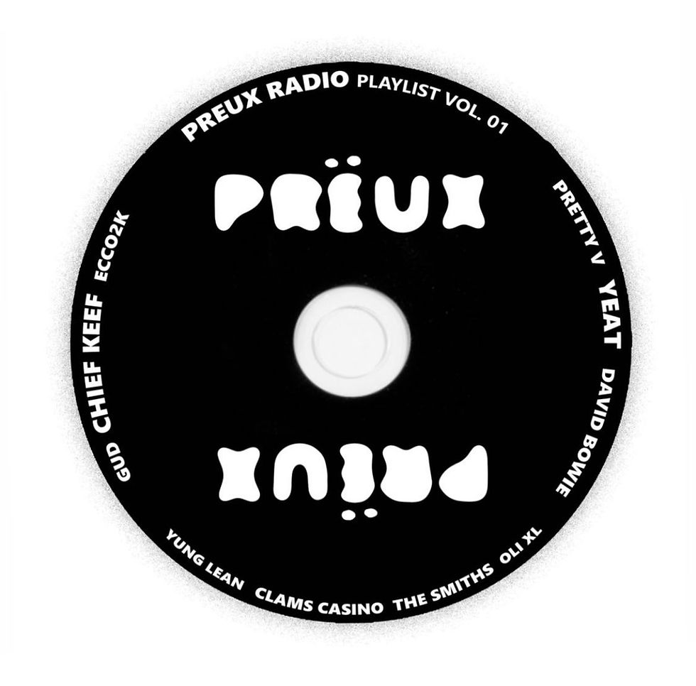 Capa da Preux Playlist Vol. 1
