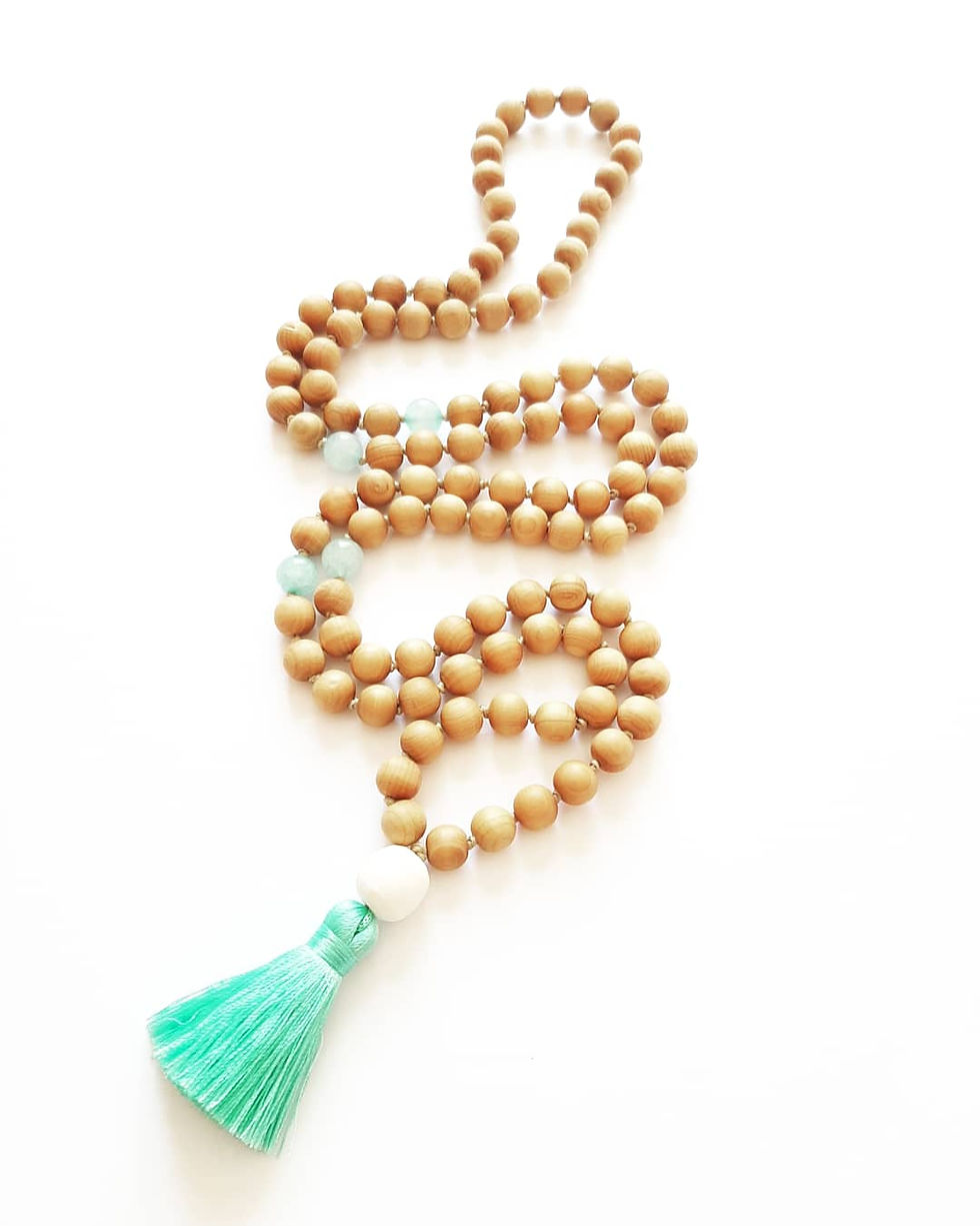Thumbnail: JAPA MALA TURQUOISE TASSEL II