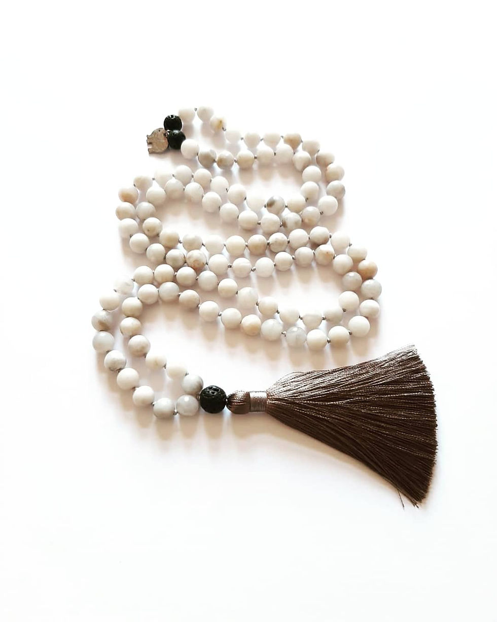 Thumbnail: JAPA MALA WHITE MIRACLE *I Am Balance & Self-Confidence*